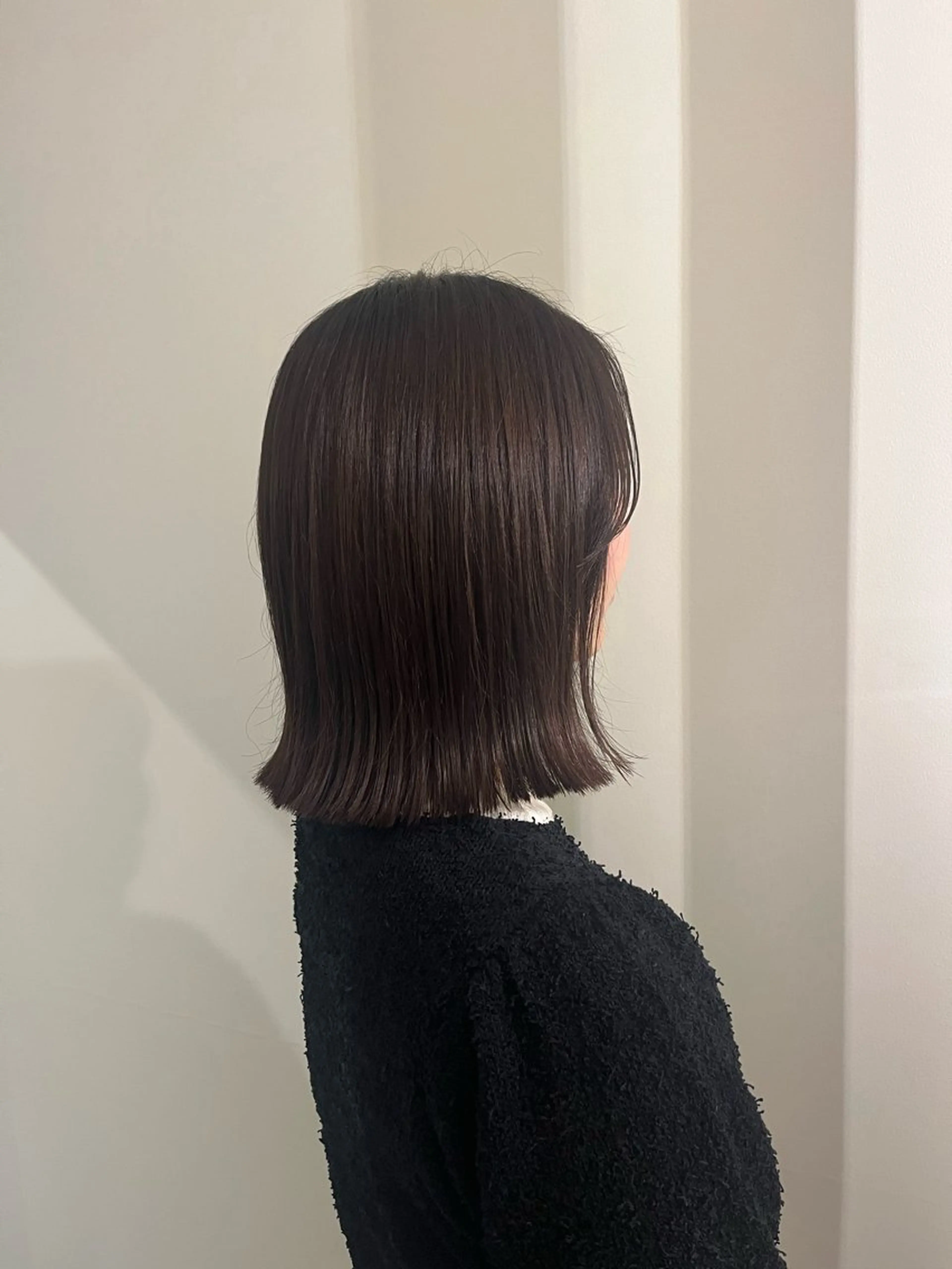 ミディアム 外ハネヘア カット 山本 彩香のヘアスタイル