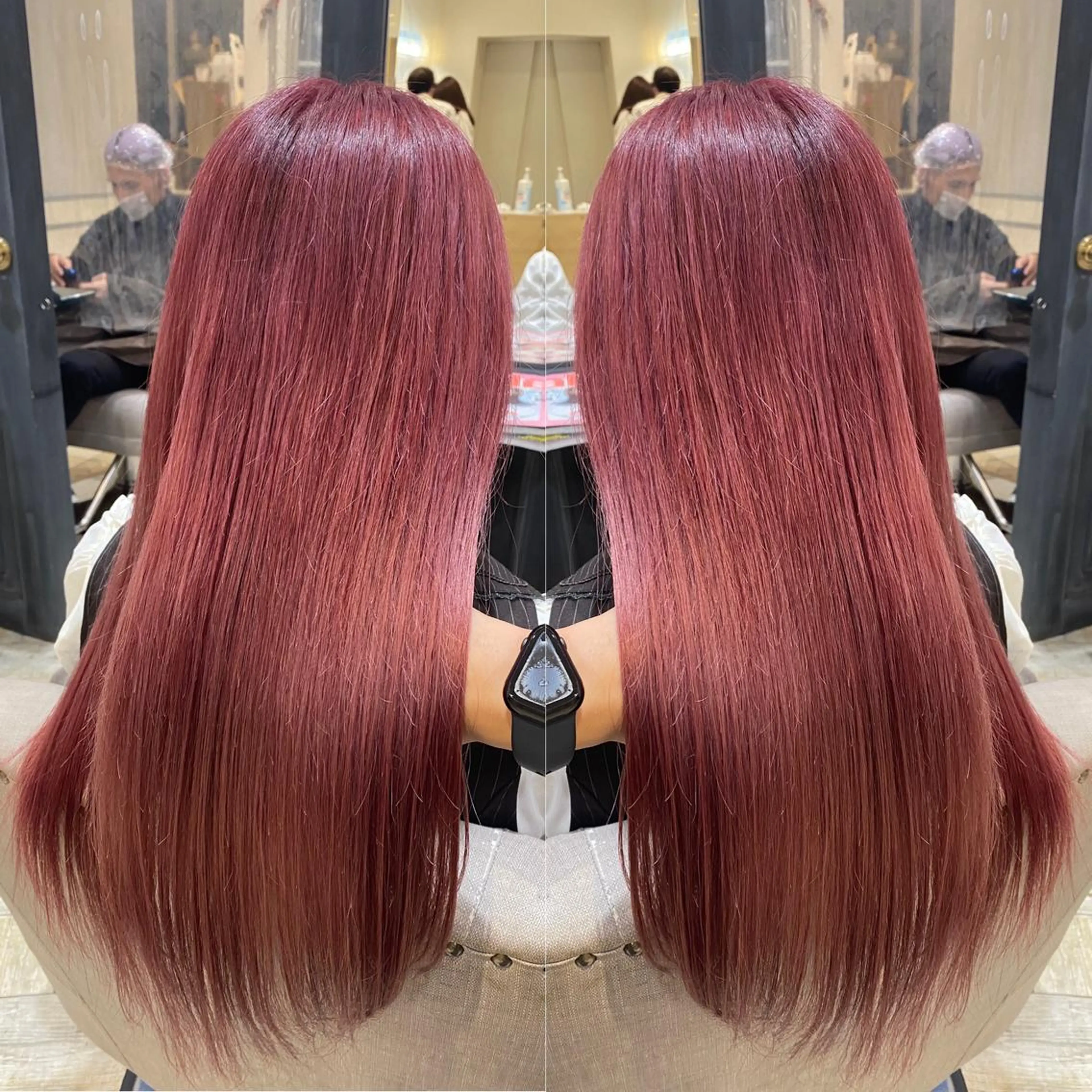 セミロング レイヤー/ハイライト /立川/赤池宏隆のヘアスタイル