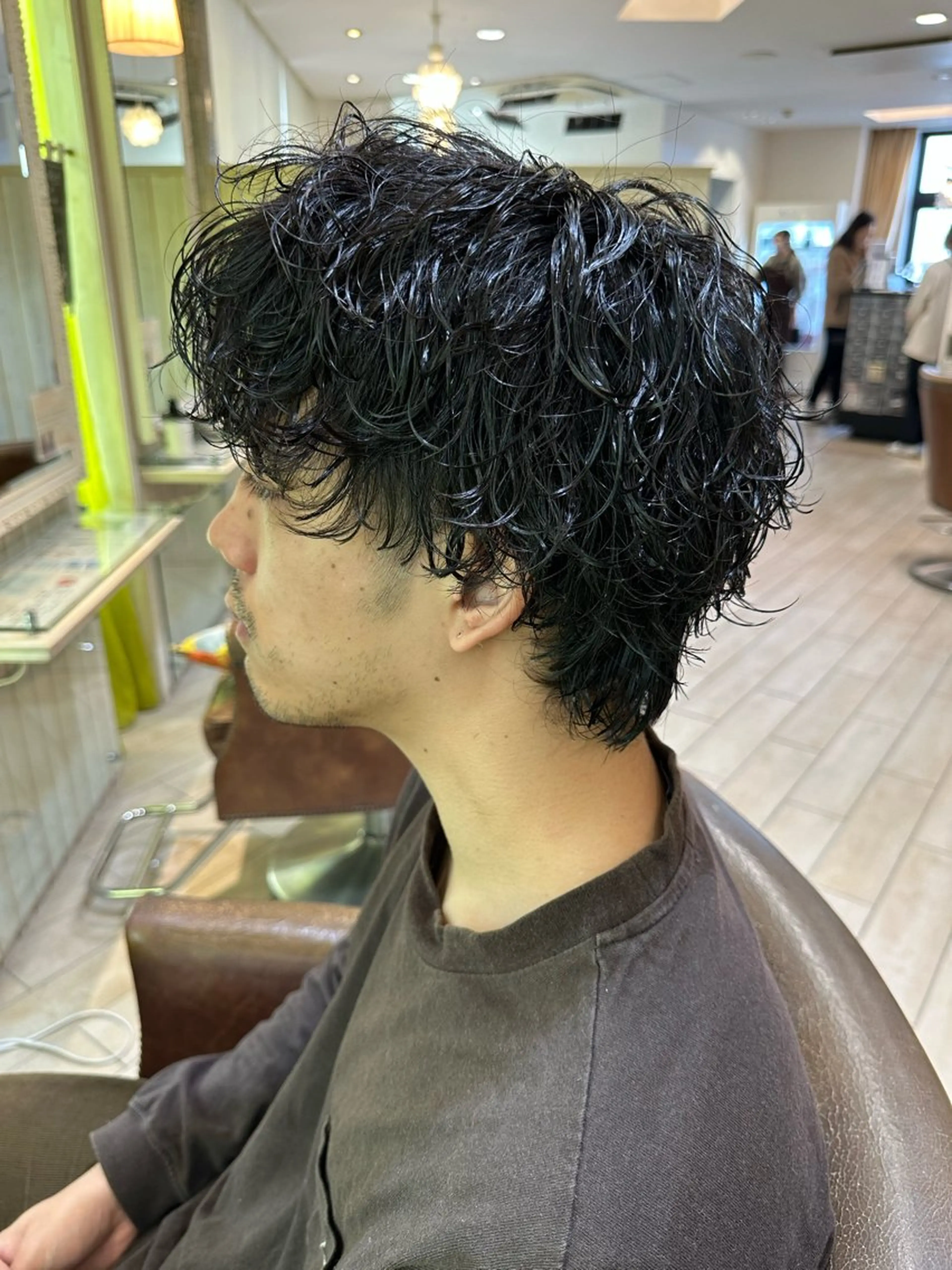 パーマ メンズ カット パーマ メンズパーマ特化🔥 ツイスパ/シャドウのヘアスタイル