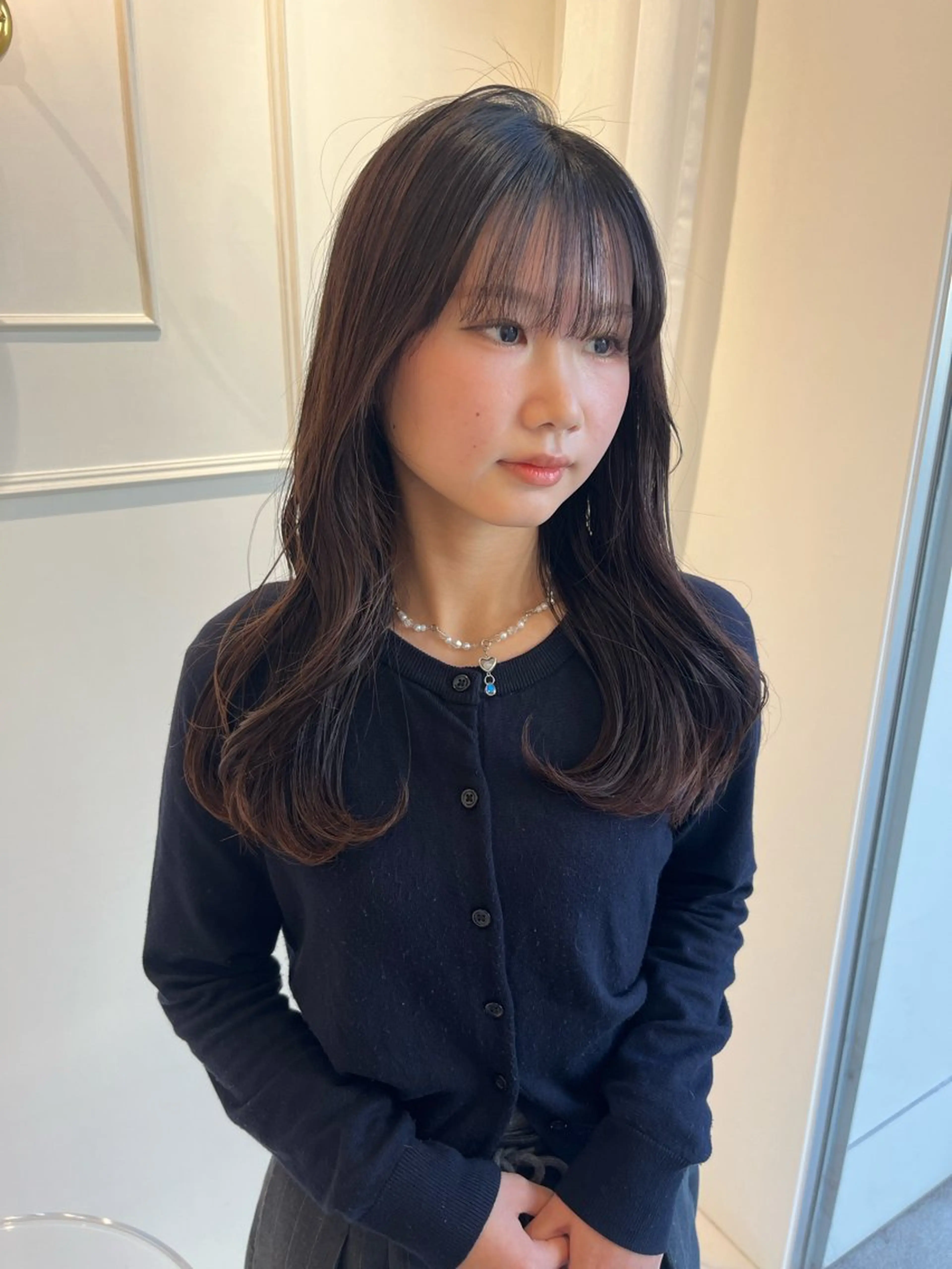 ロング カラー カット ヘアカラー ParveMix / 山本 玲南🫧🪽のヘアスタイル