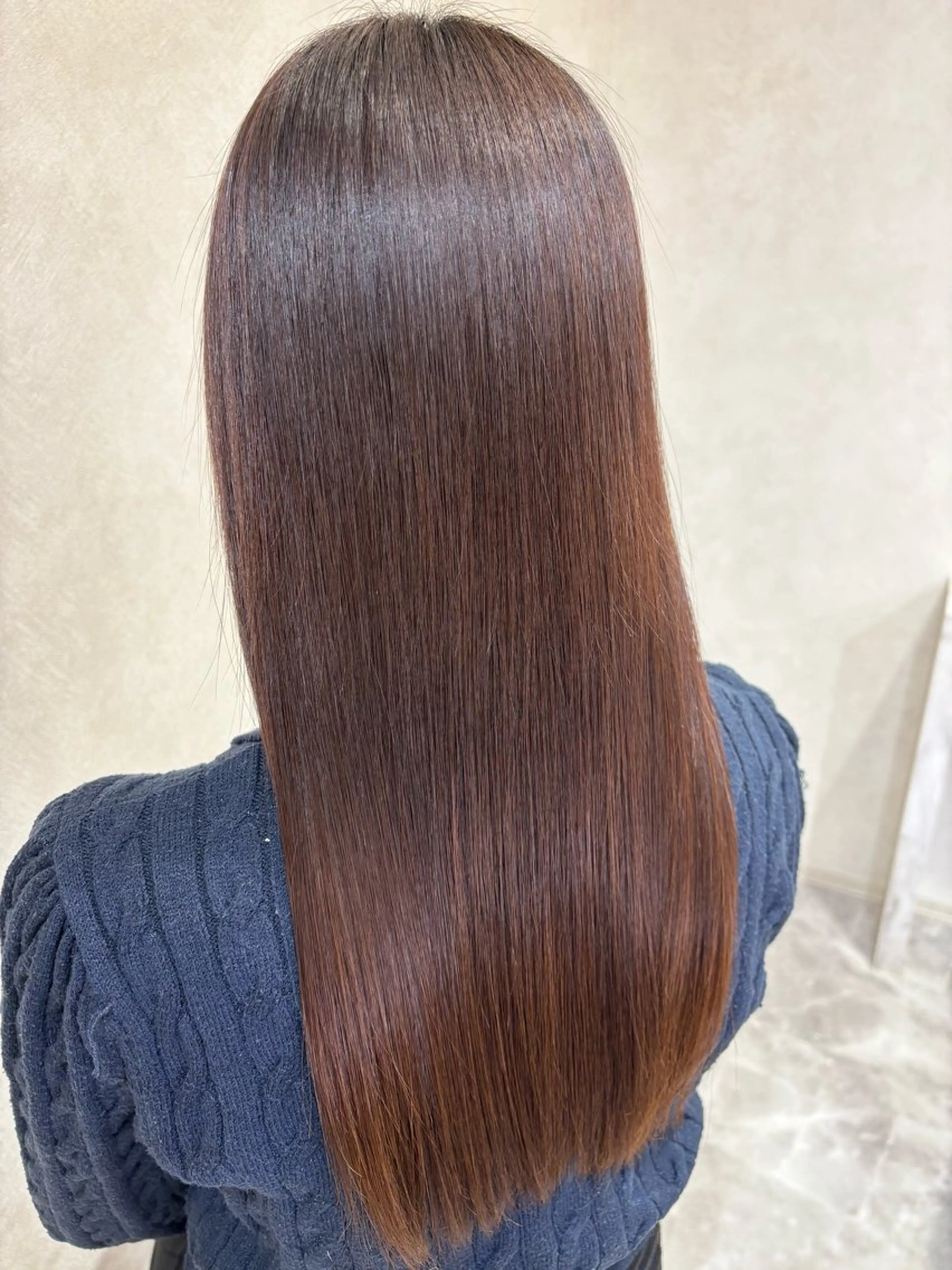 セミロング パーマ 縮毛矯正 トリートメント Matsuo Eisukeのヘアスタイル