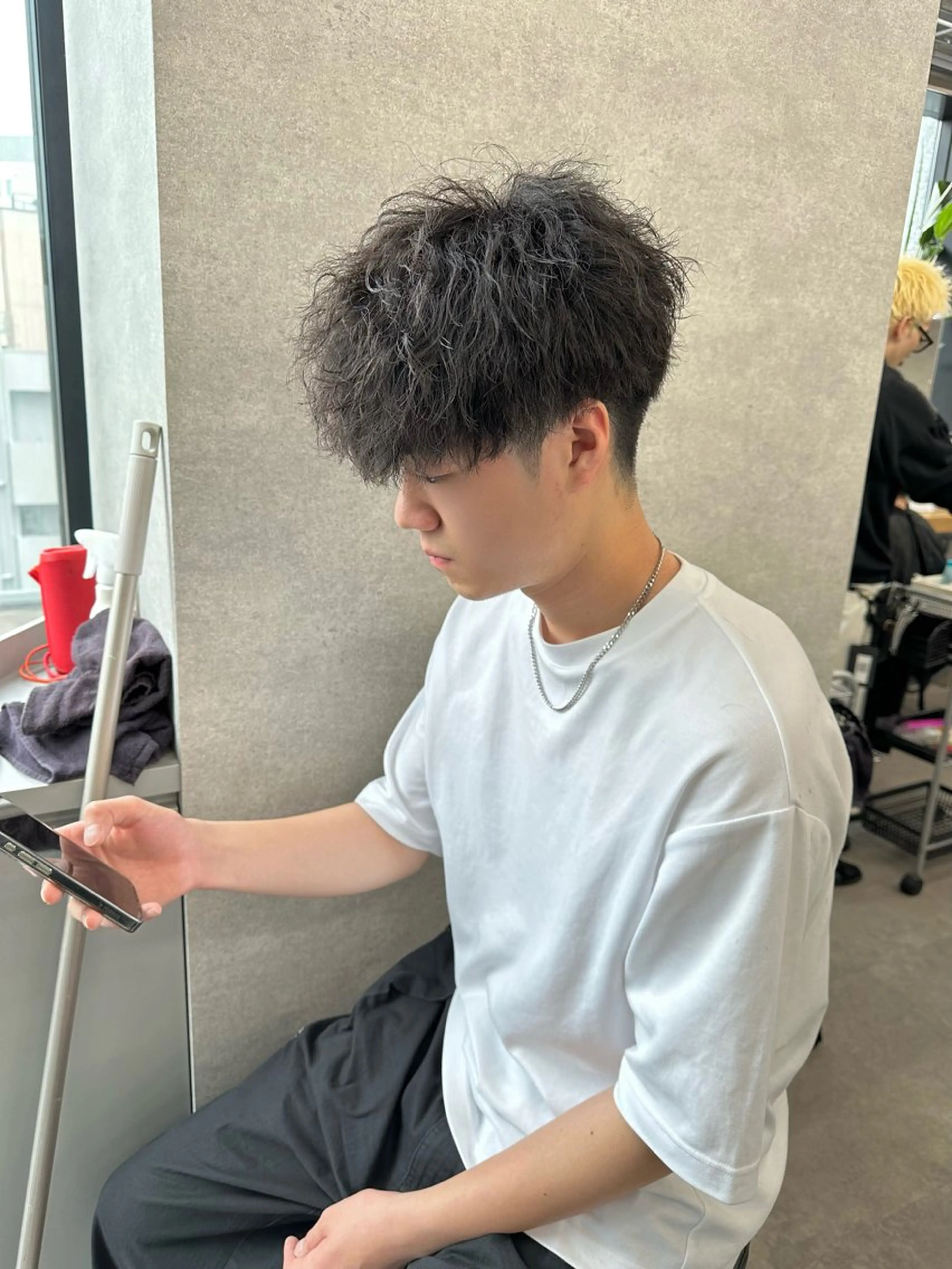 ショート パーマ メンズ 【メンズ特化】 笹目純のヘアスタイル