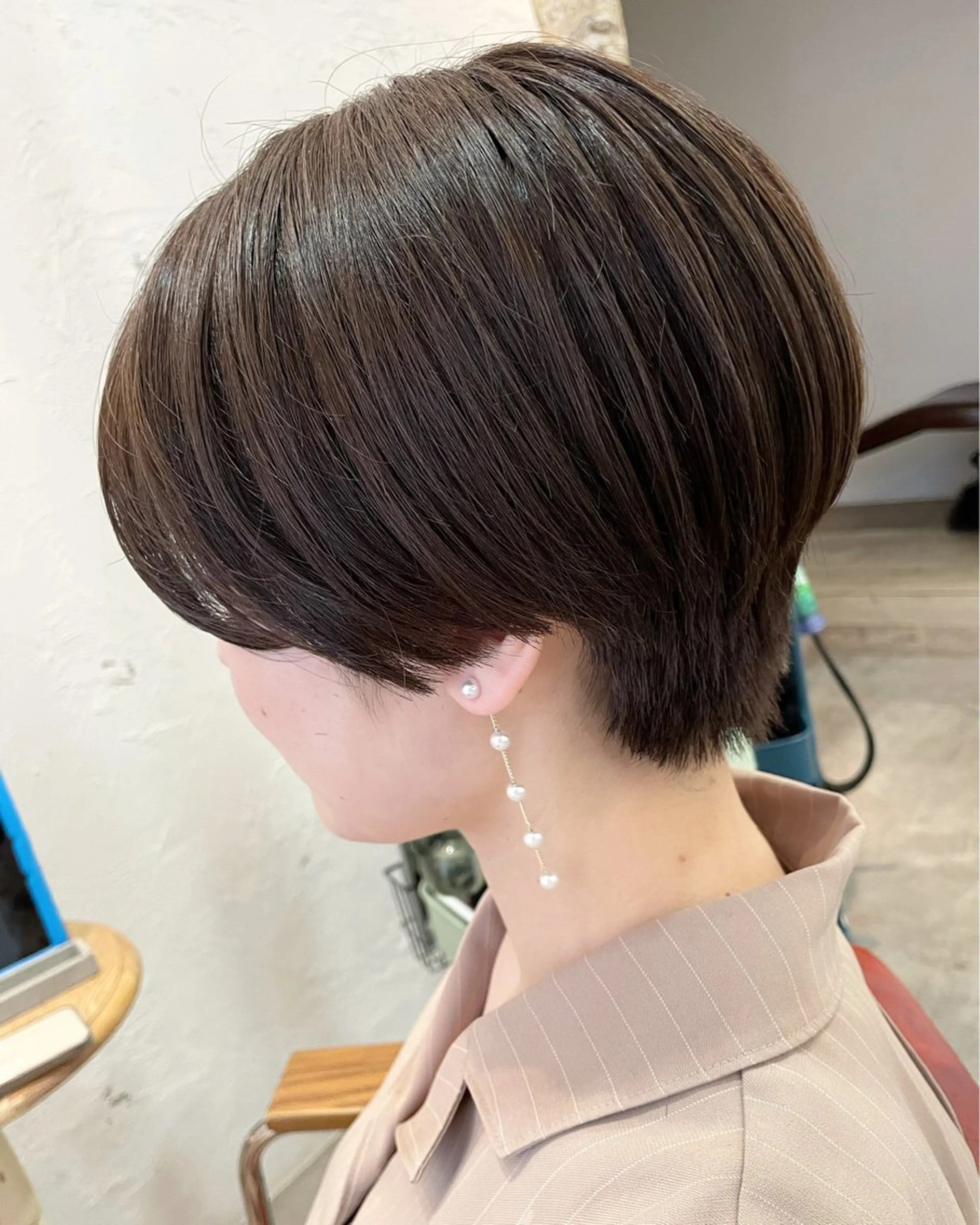 ショート カラー ショートヘア カット ヘアカラー fio マナミのヘアスタイル