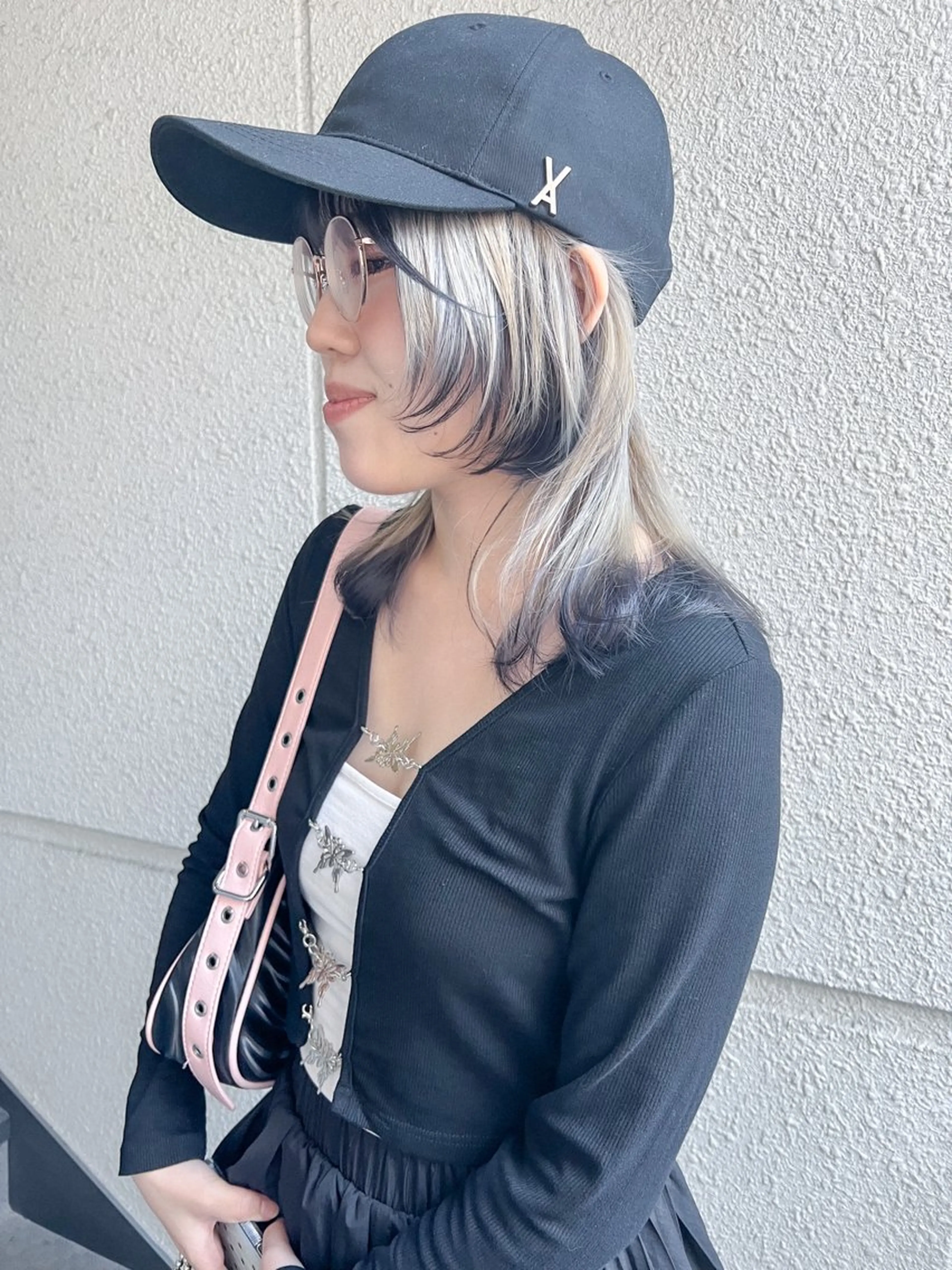 ミディアム カラー デザインカラー ヘアカラー カラーパティシエ facce🌼ikoのヘアスタイル