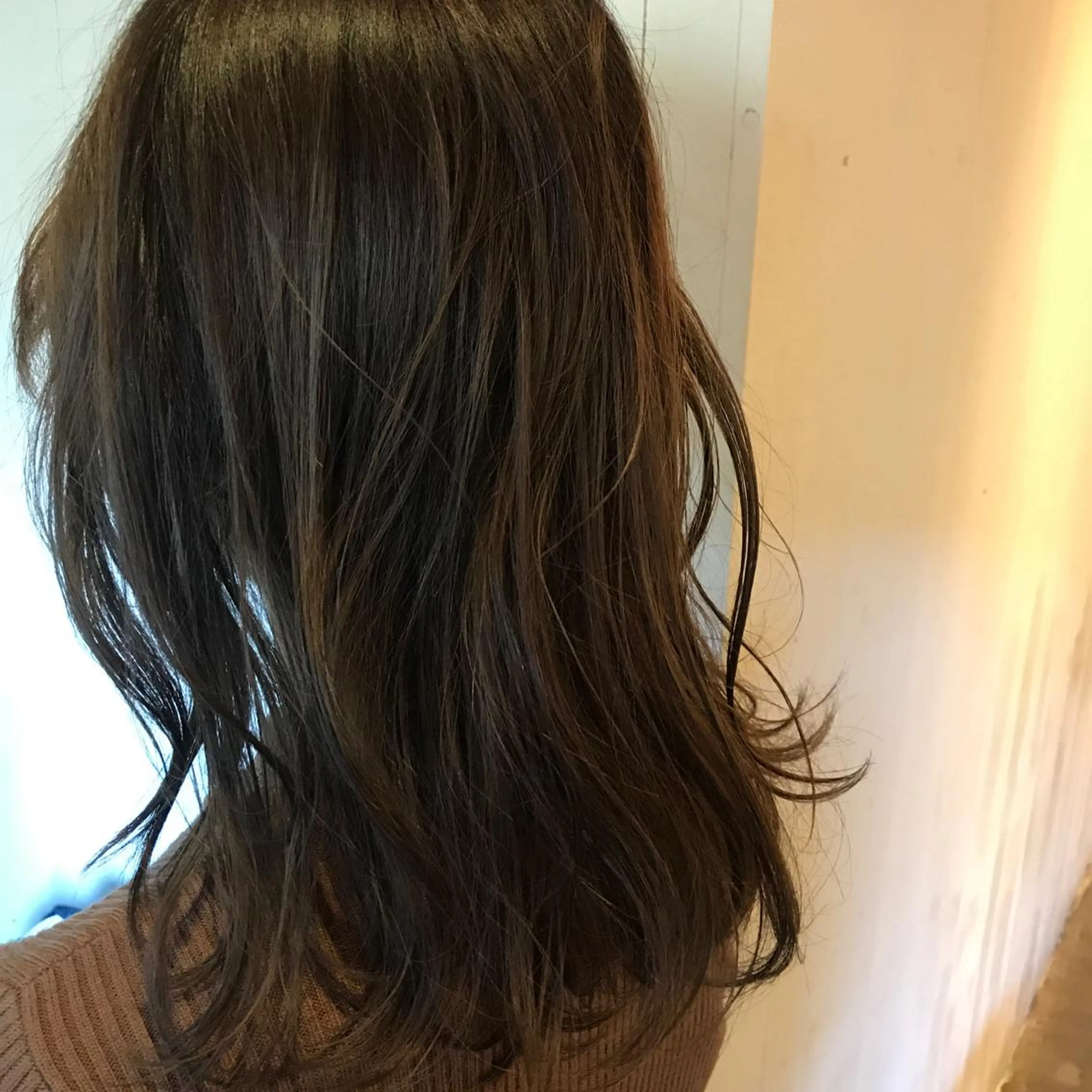 ミディアム カラー 畑山 竜也のヘアスタイル