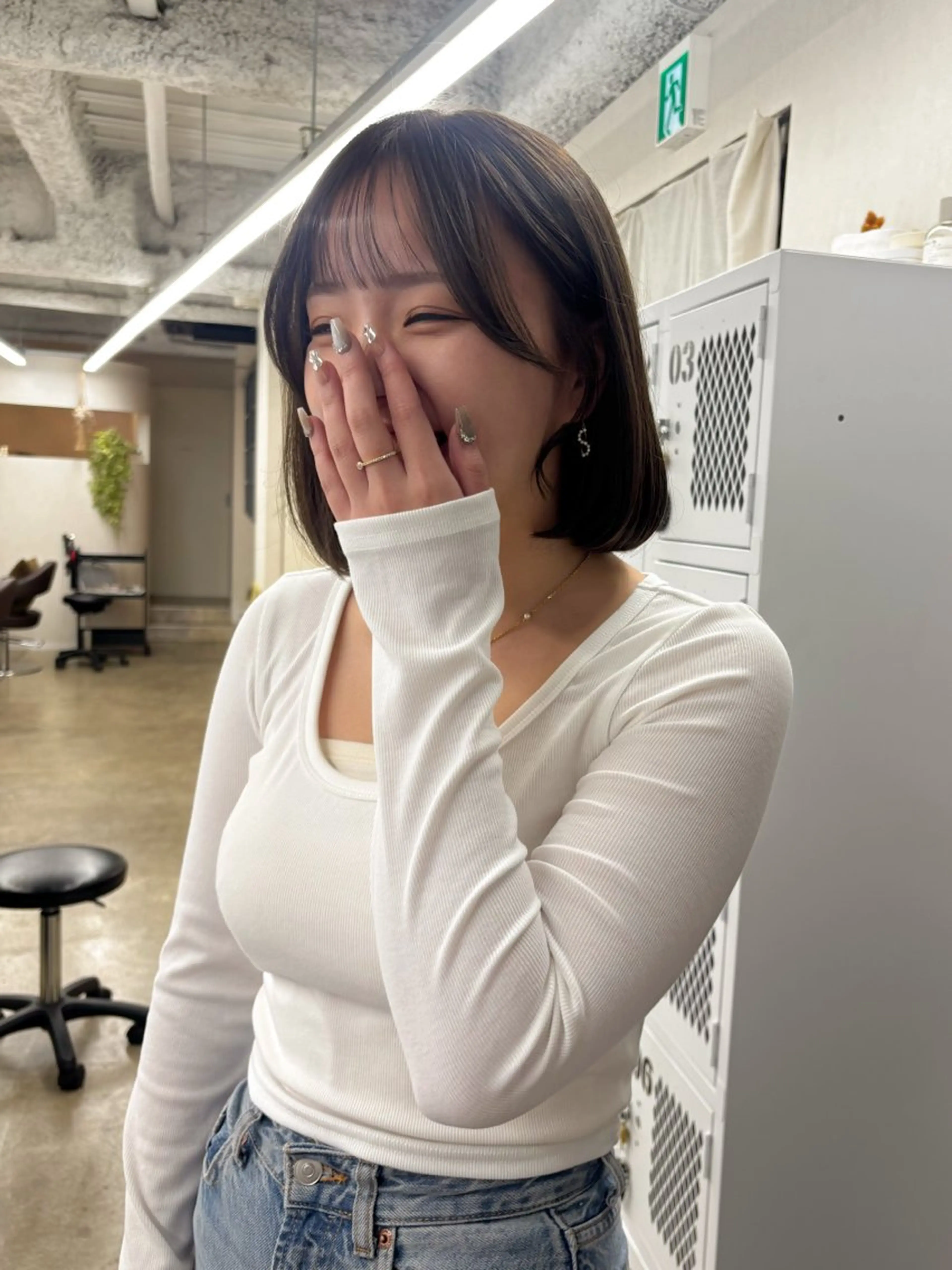 カラー カット ヘアカラー Kiji kannaのヘアスタイル