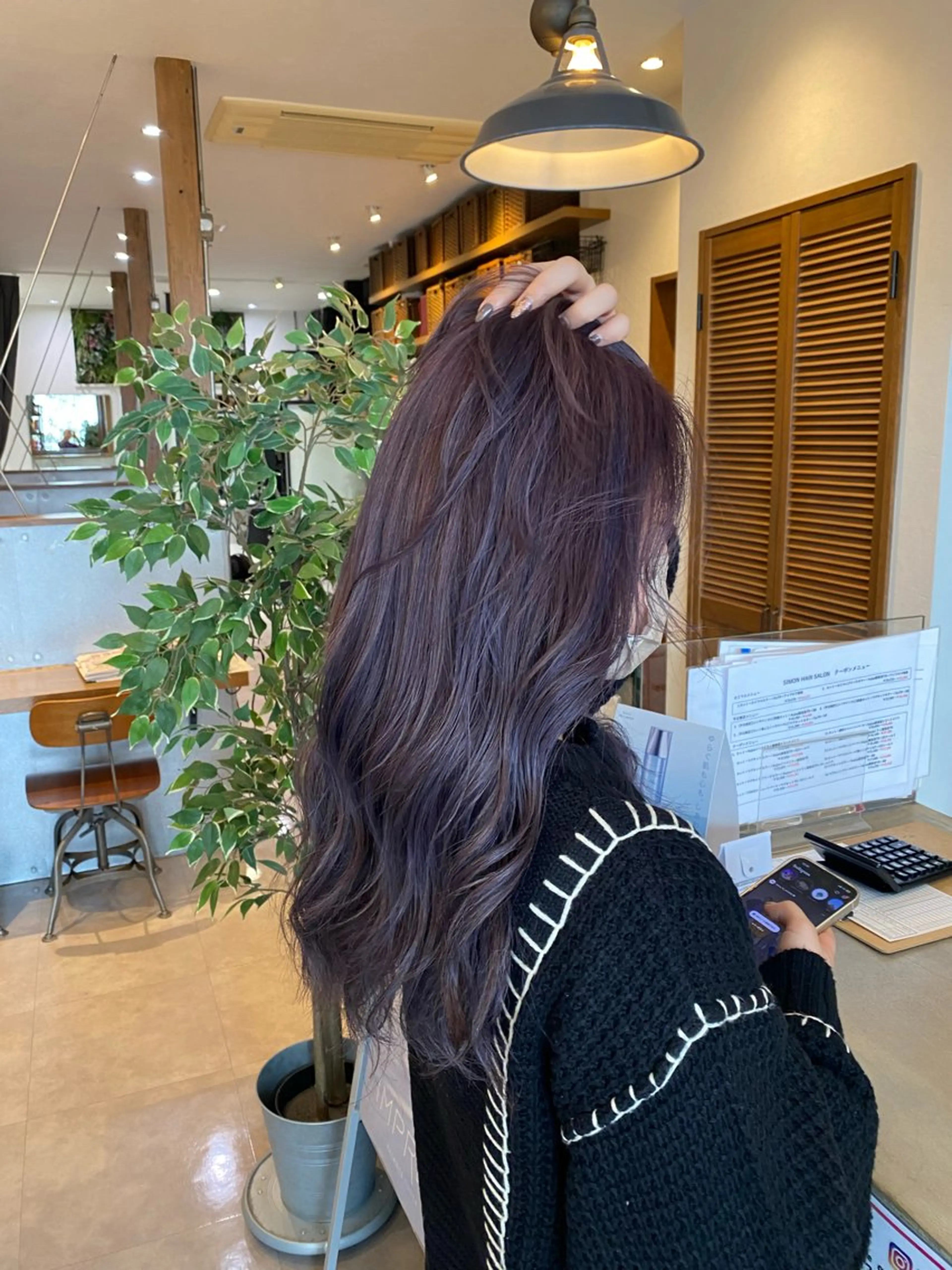 セミロング カラー 希優🌺ソムリエ /ブリーチ/カットのヘアスタイル