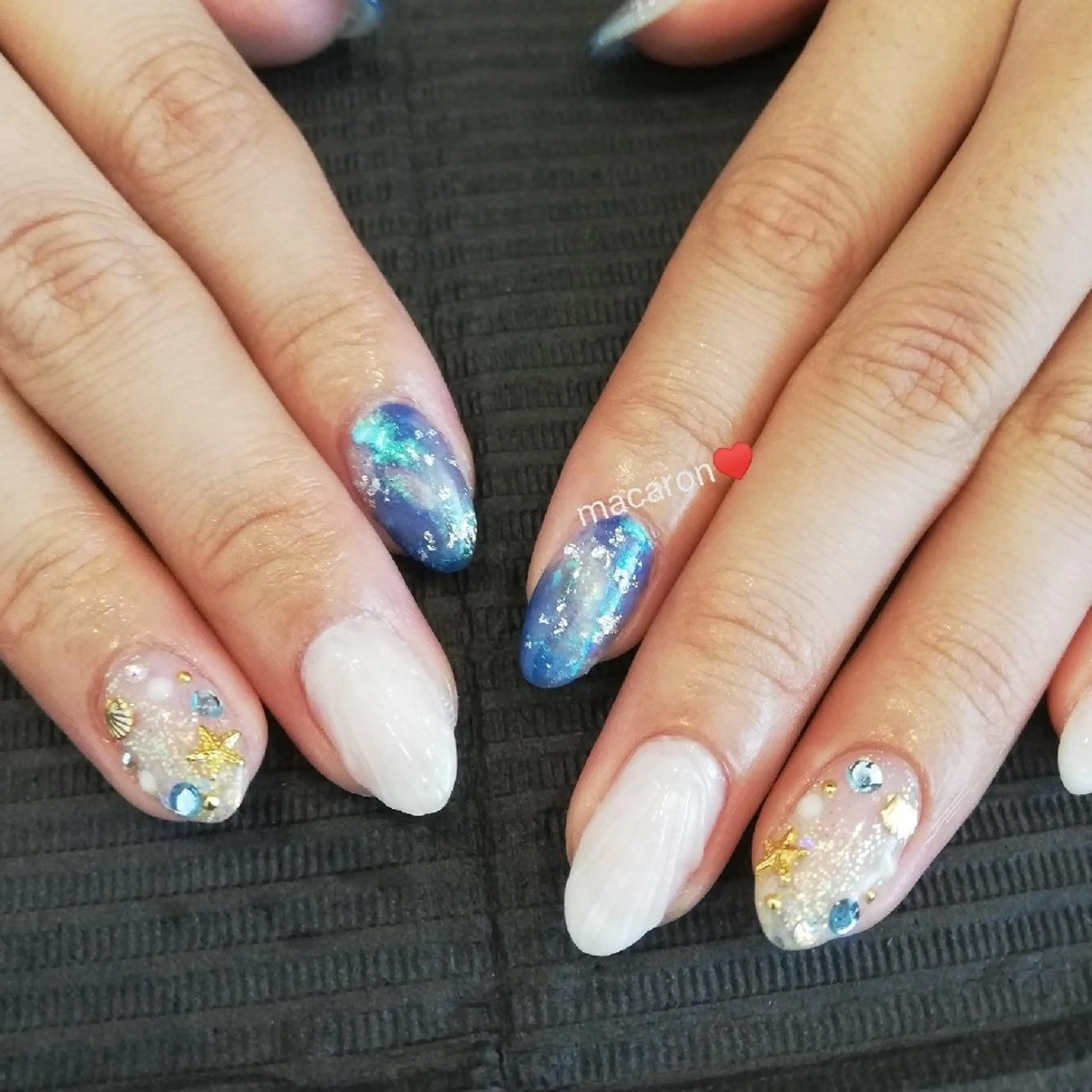 ネイル nail salon macaron のネイルデザイン