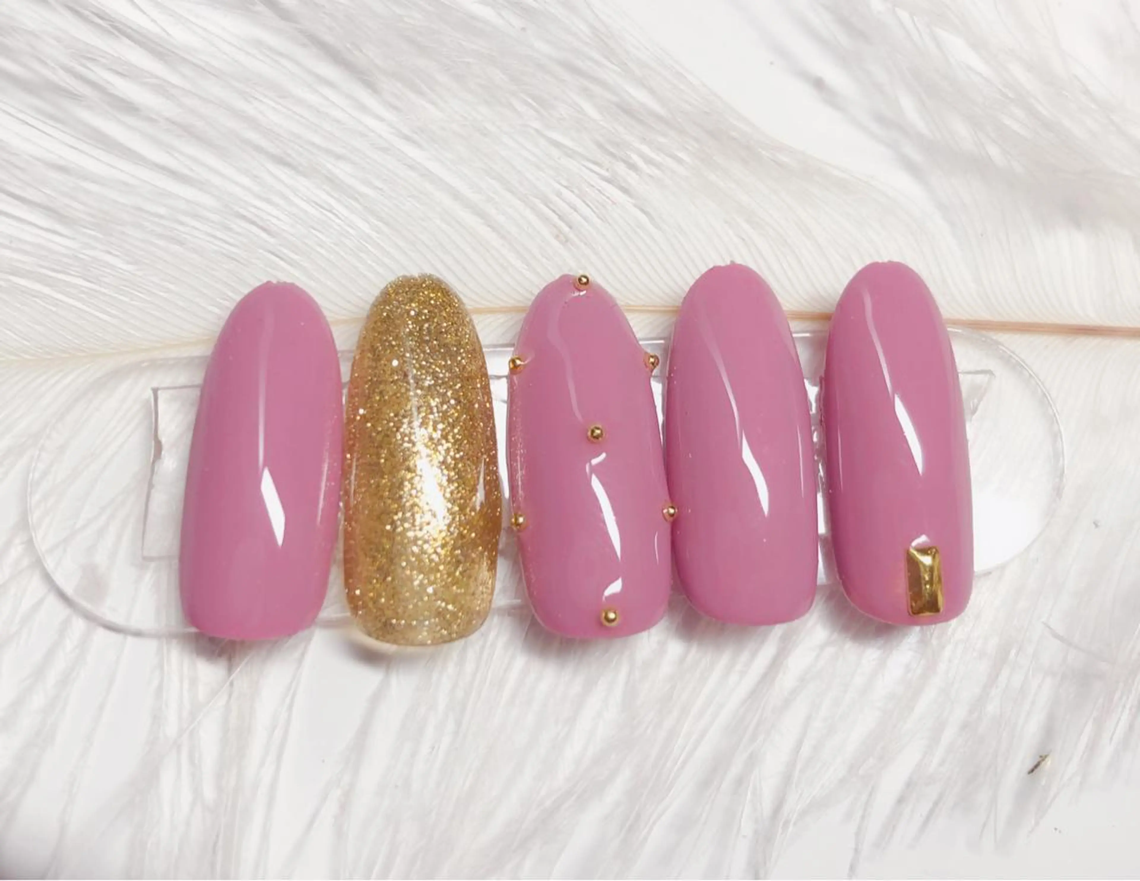 ネイル ハンドネイル マジック ミラーのネイルデザイン