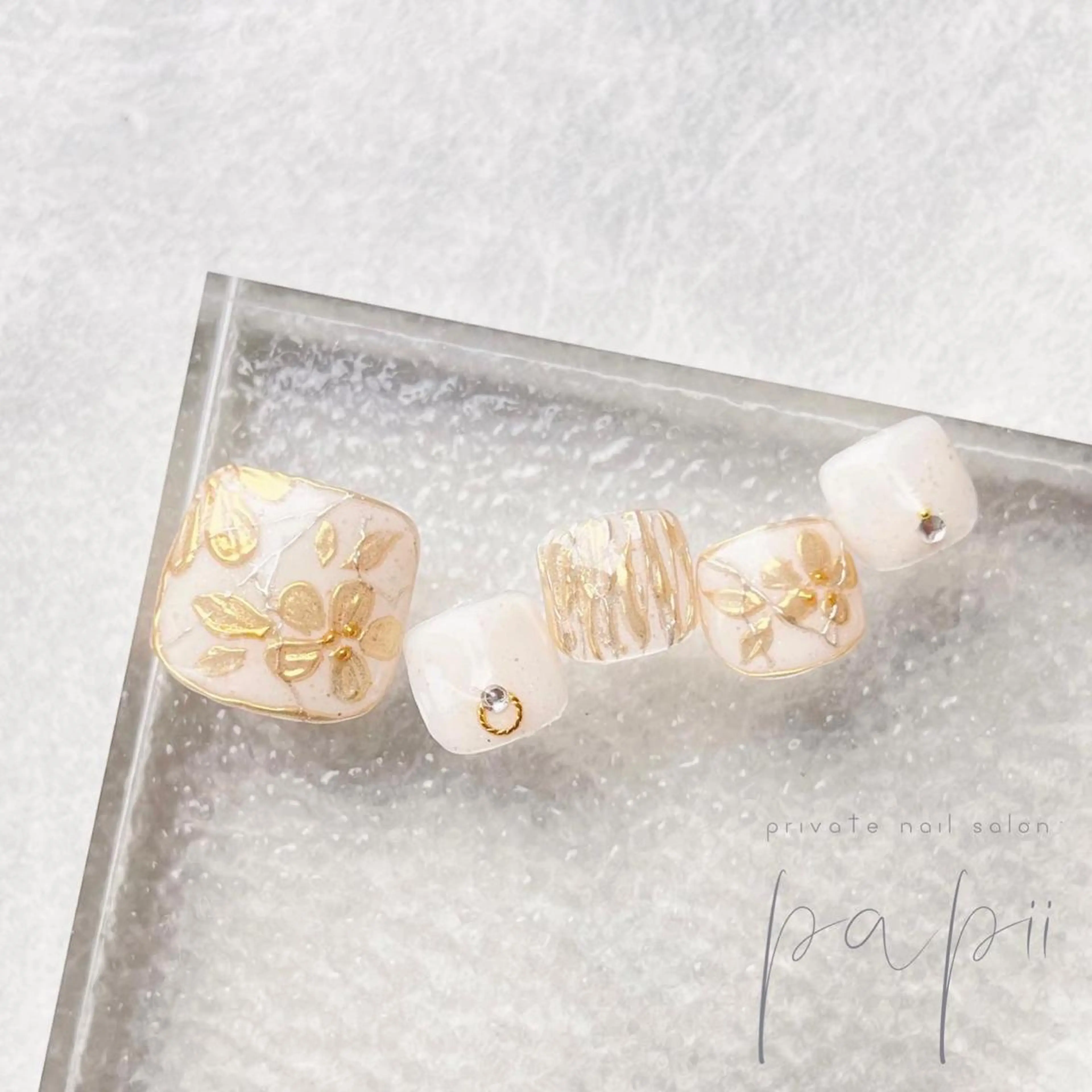 ネイル フットネイル papii☆ kurodaのネイルデザイン