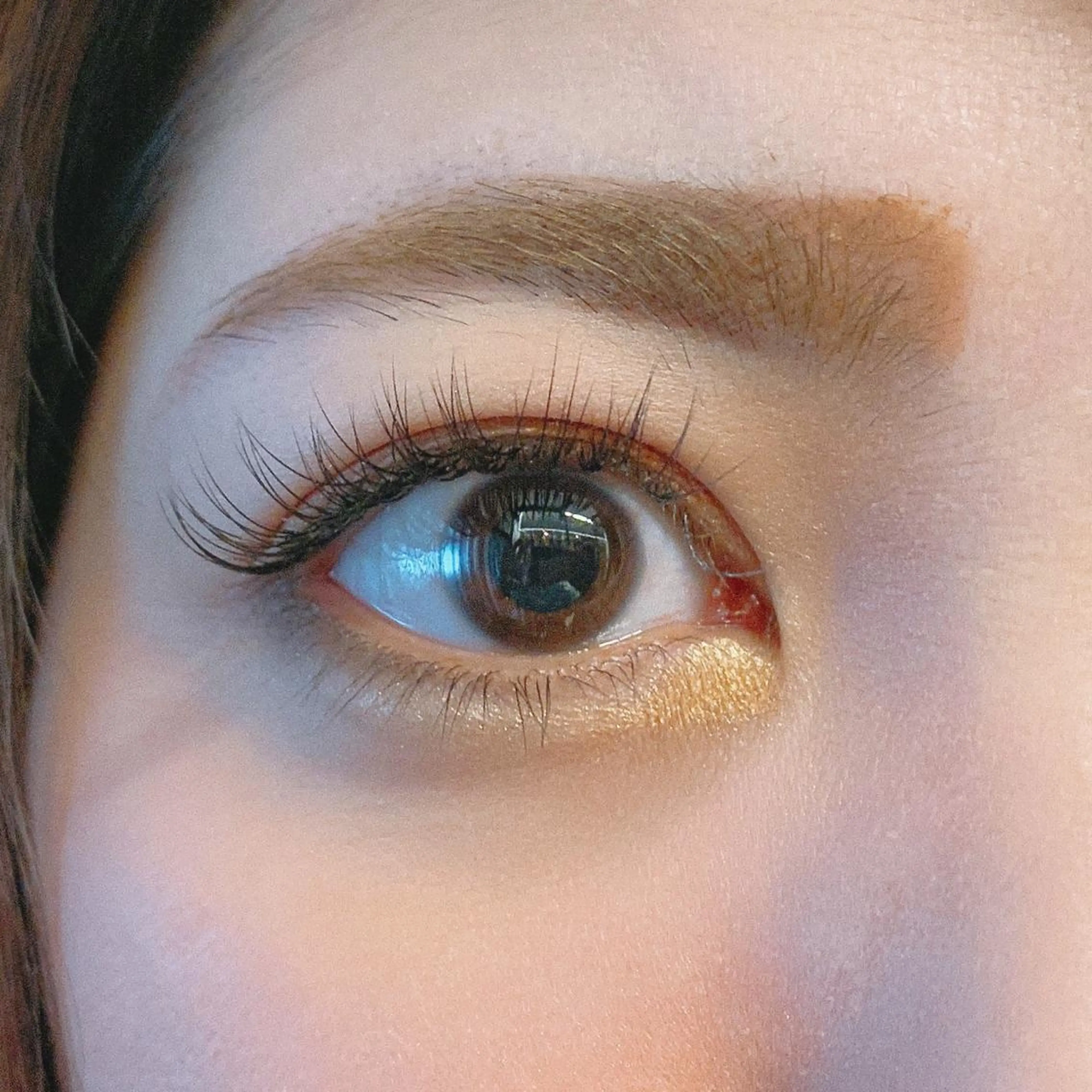 マツエク・マツパ Cカール 目尻長め 吉祥寺kasumi 🌛eye/browのマツエク・マツパデザイン