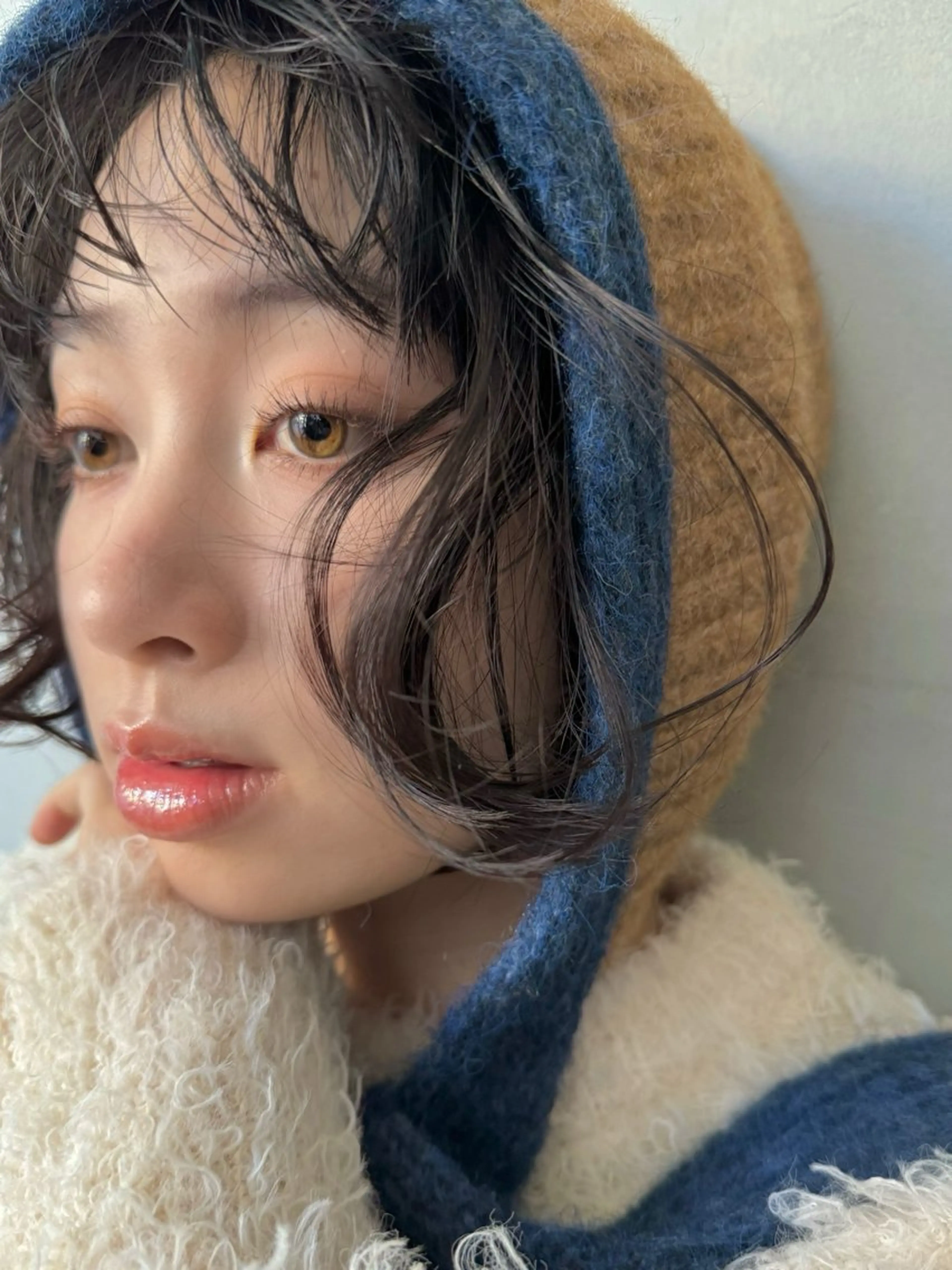 パーマ ryona🎀 /ボブ/ブロンドのヘアスタイル