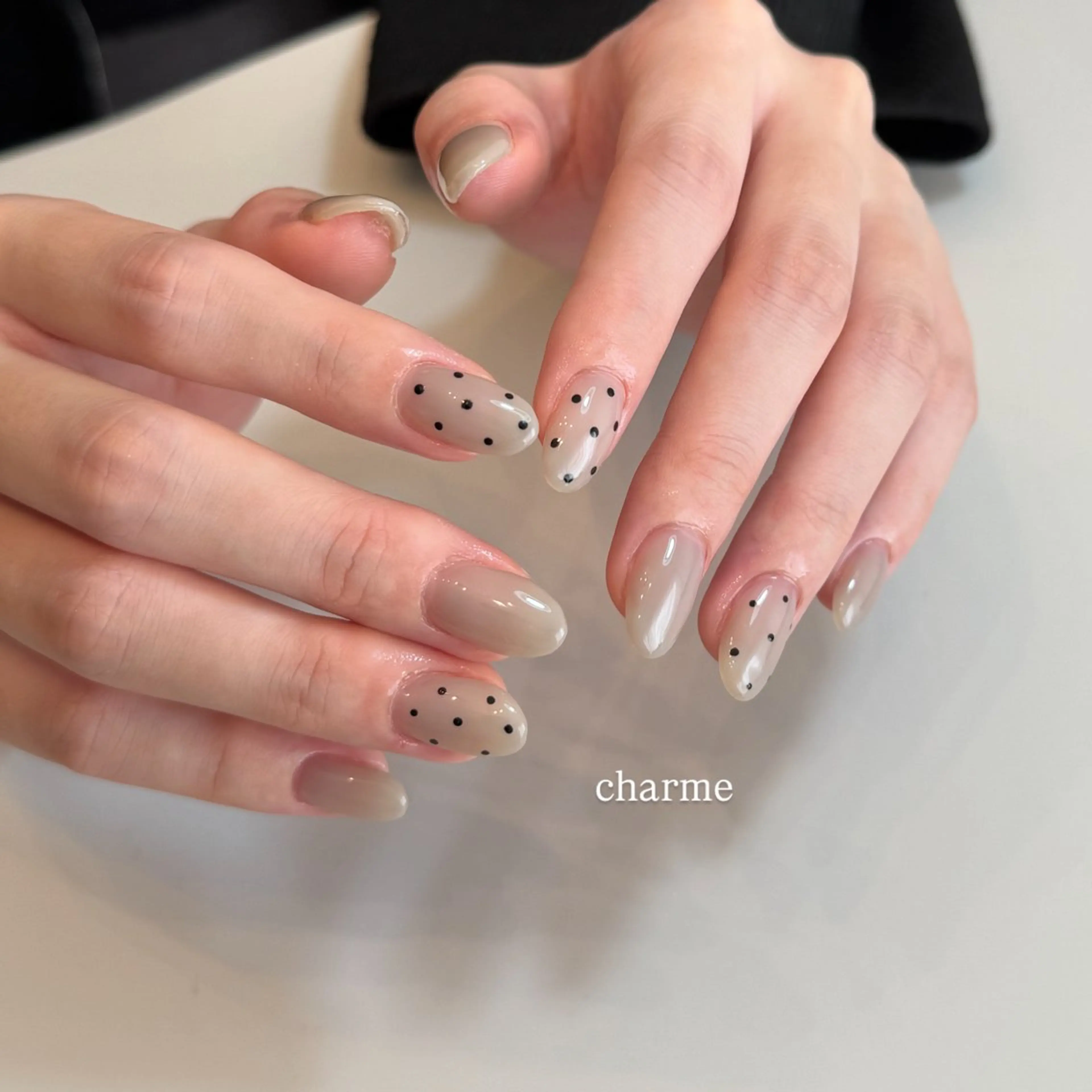 ネイル ハンドネイル フットネイル nailsalon charmeのネイルデザイン