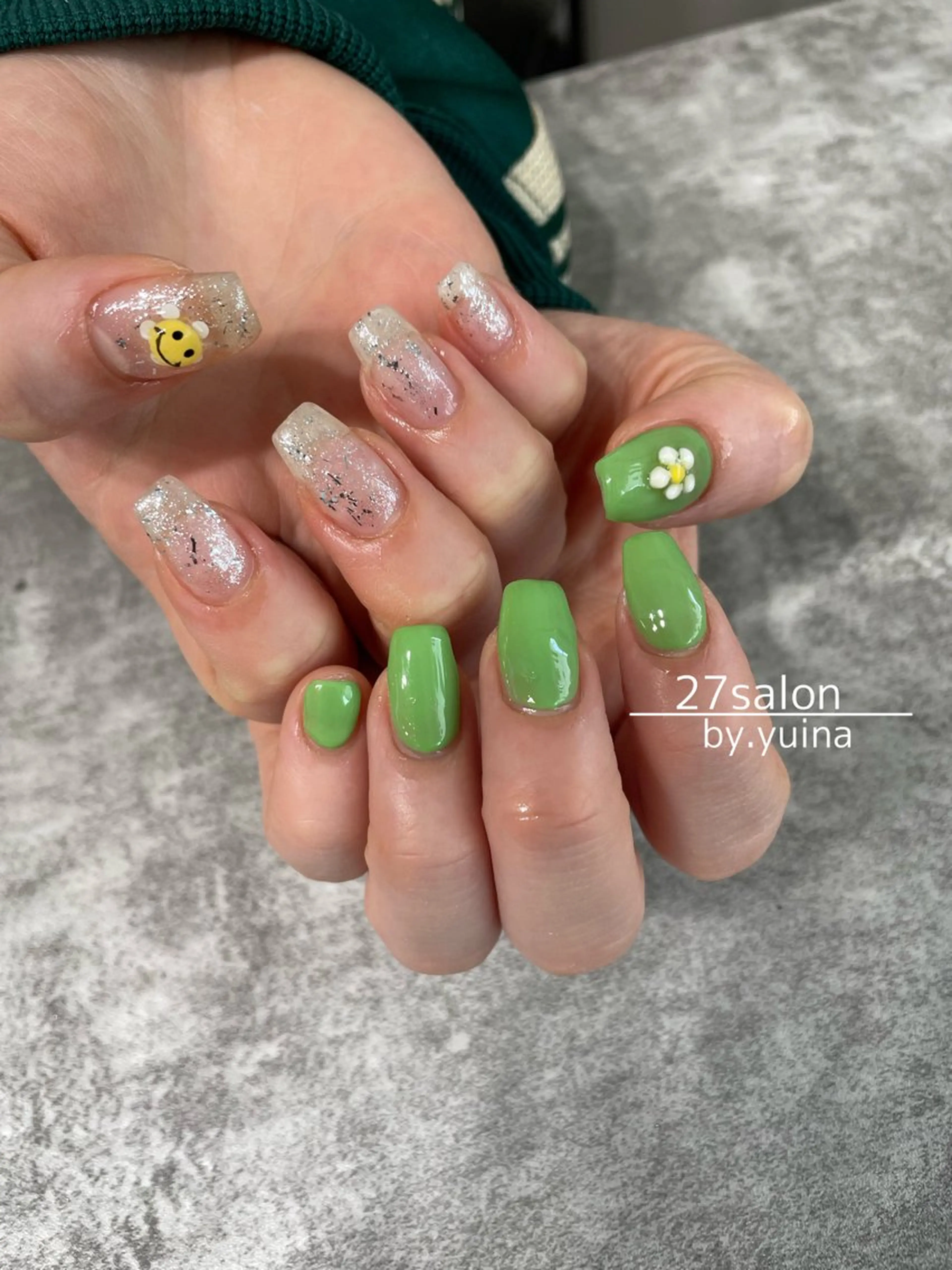 ネイル ハンドネイル 27salon yuinaのネイルデザイン