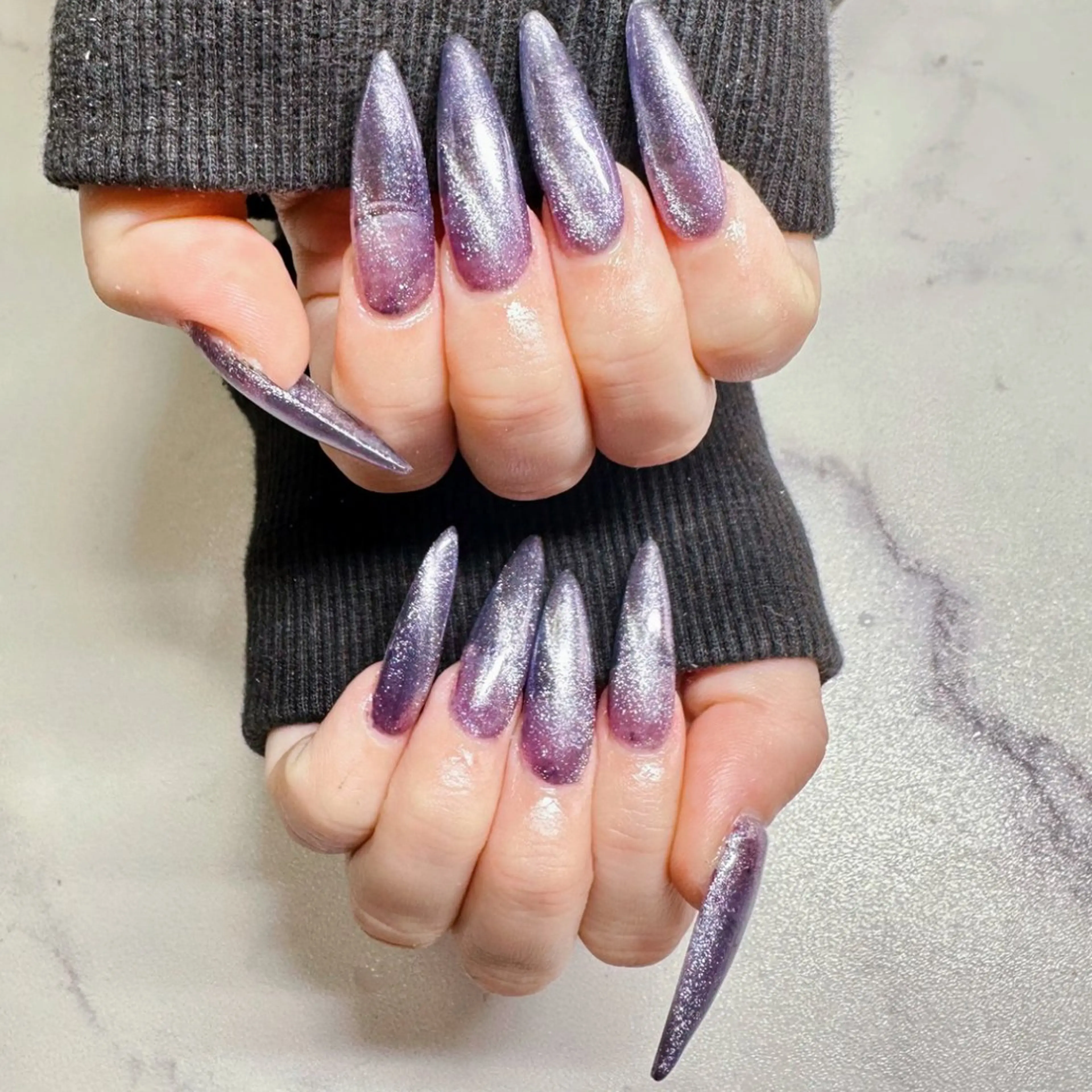 ネイル チップ長さだし Chiaraのネイルデザイン