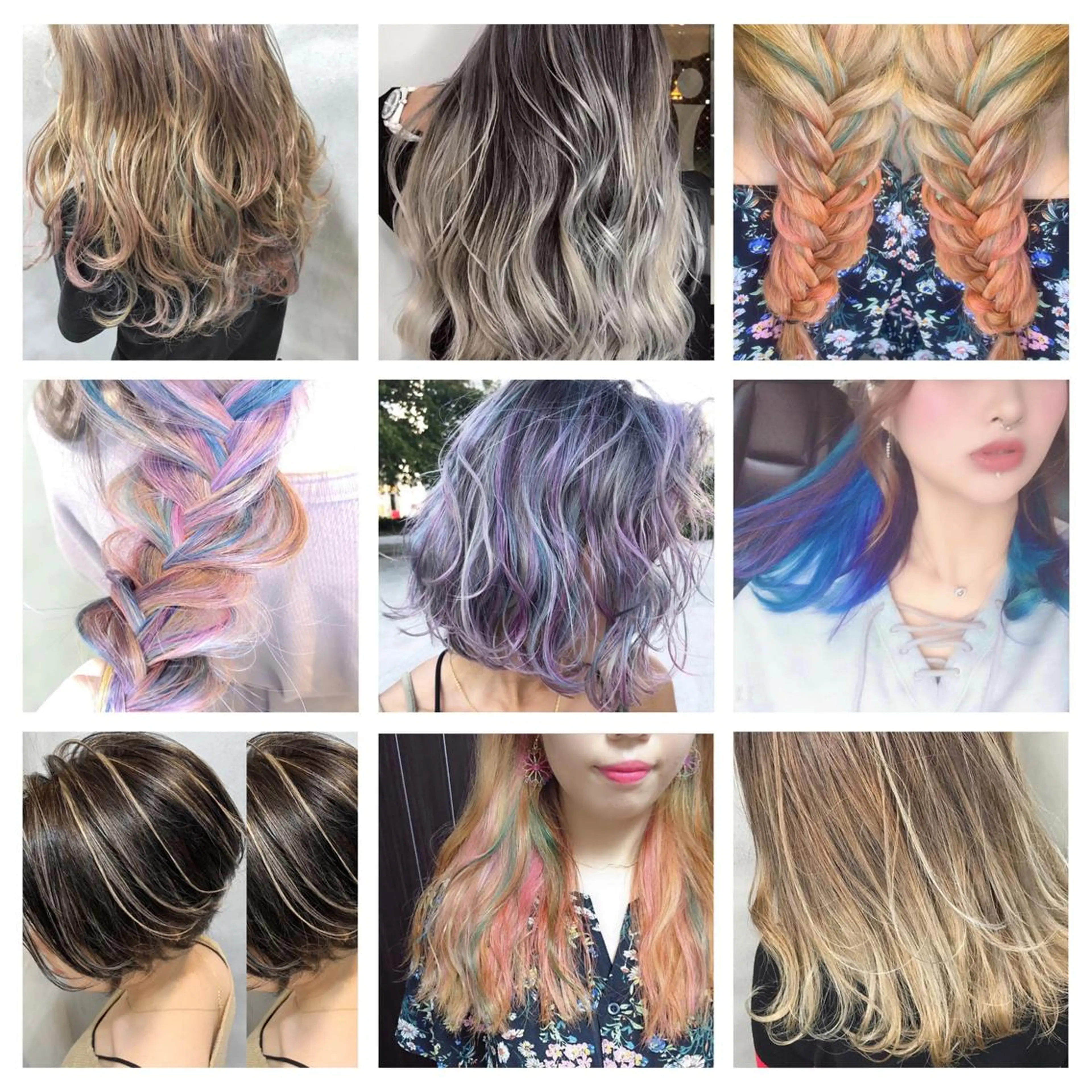 ミディアム カラー hairstudio NOAのヘアスタイル