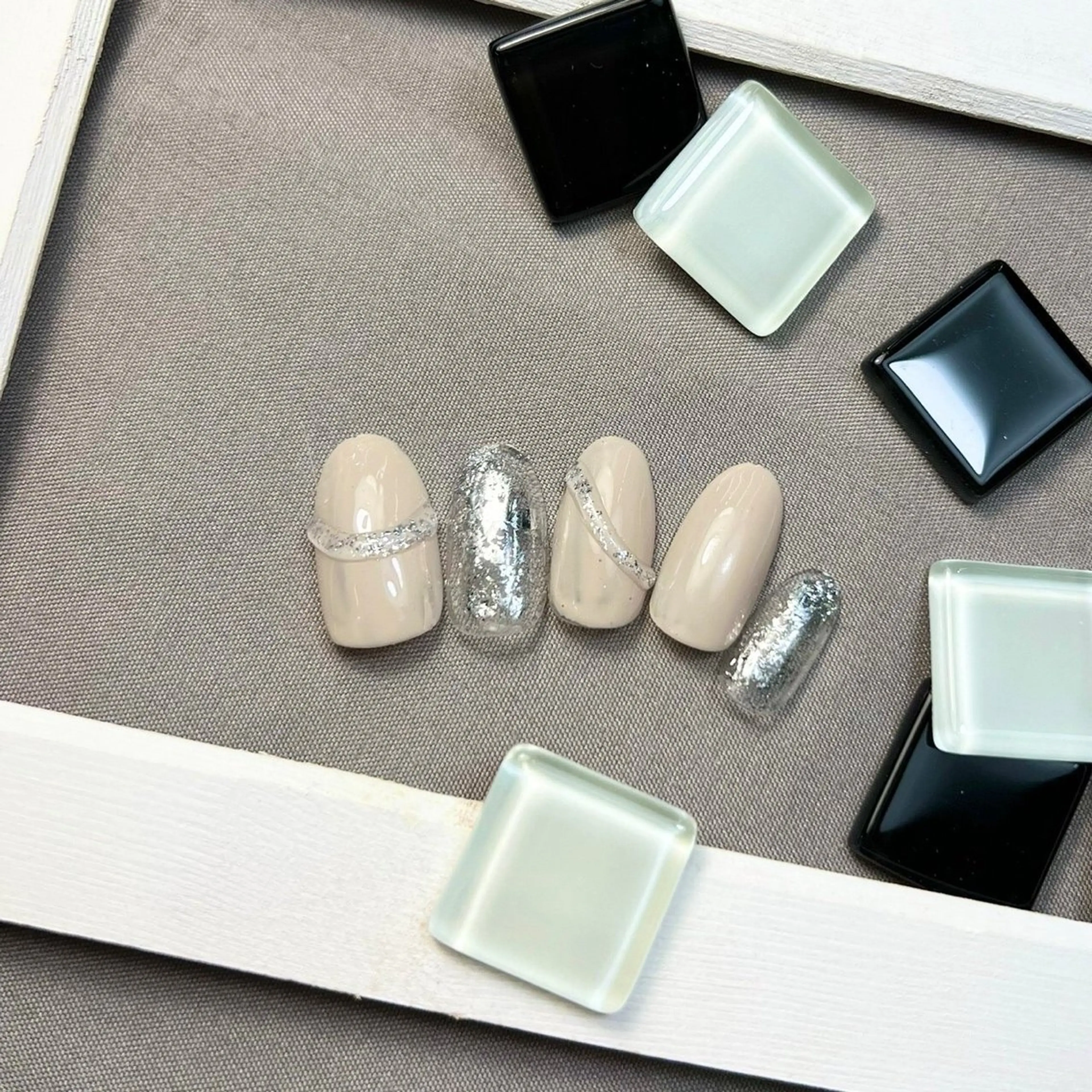 ネイル ⭐︎休業中の練習⭐︎ JNA認定講師髙橋のネイルデザイン