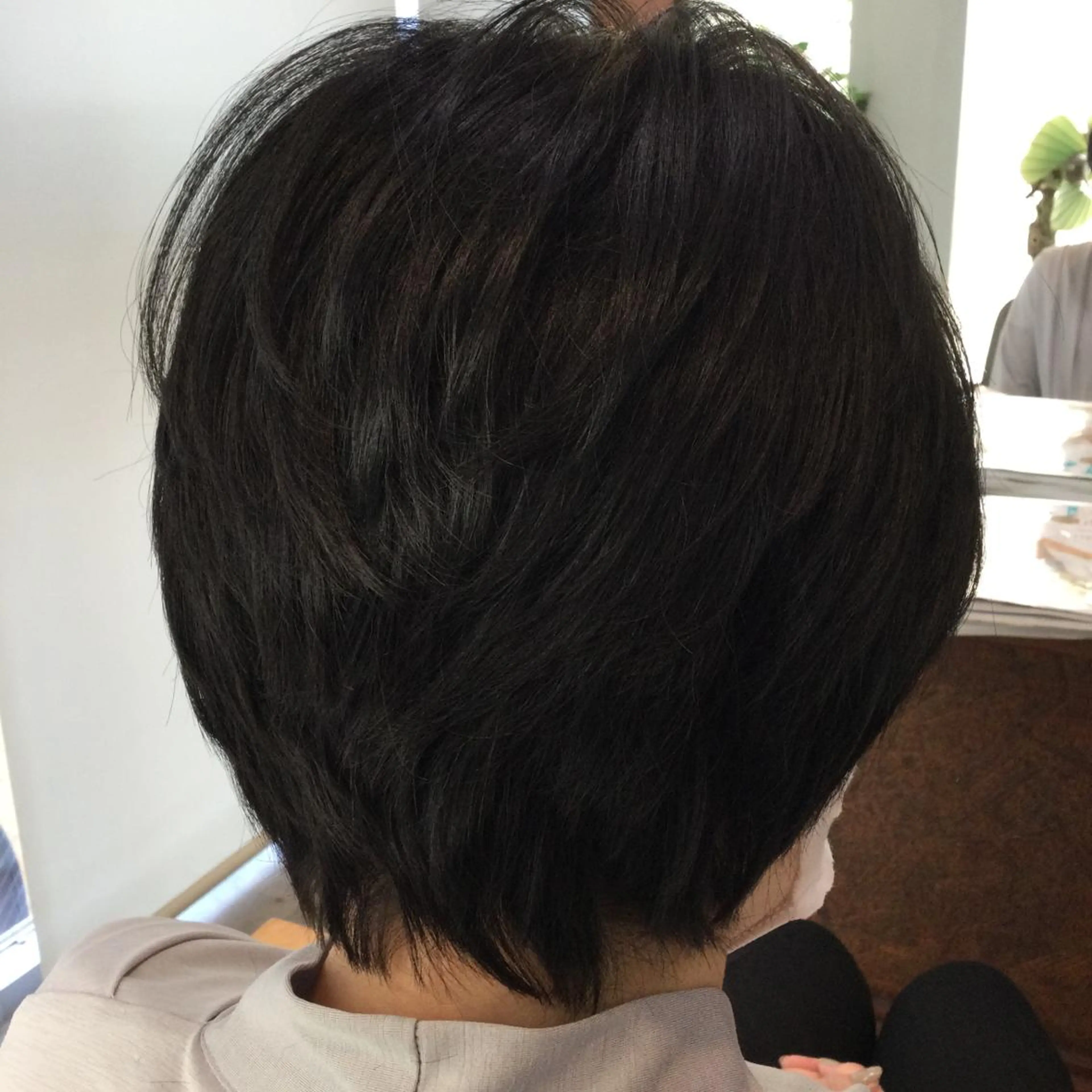 ショート カラー 佐々木 緑のヘアスタイル