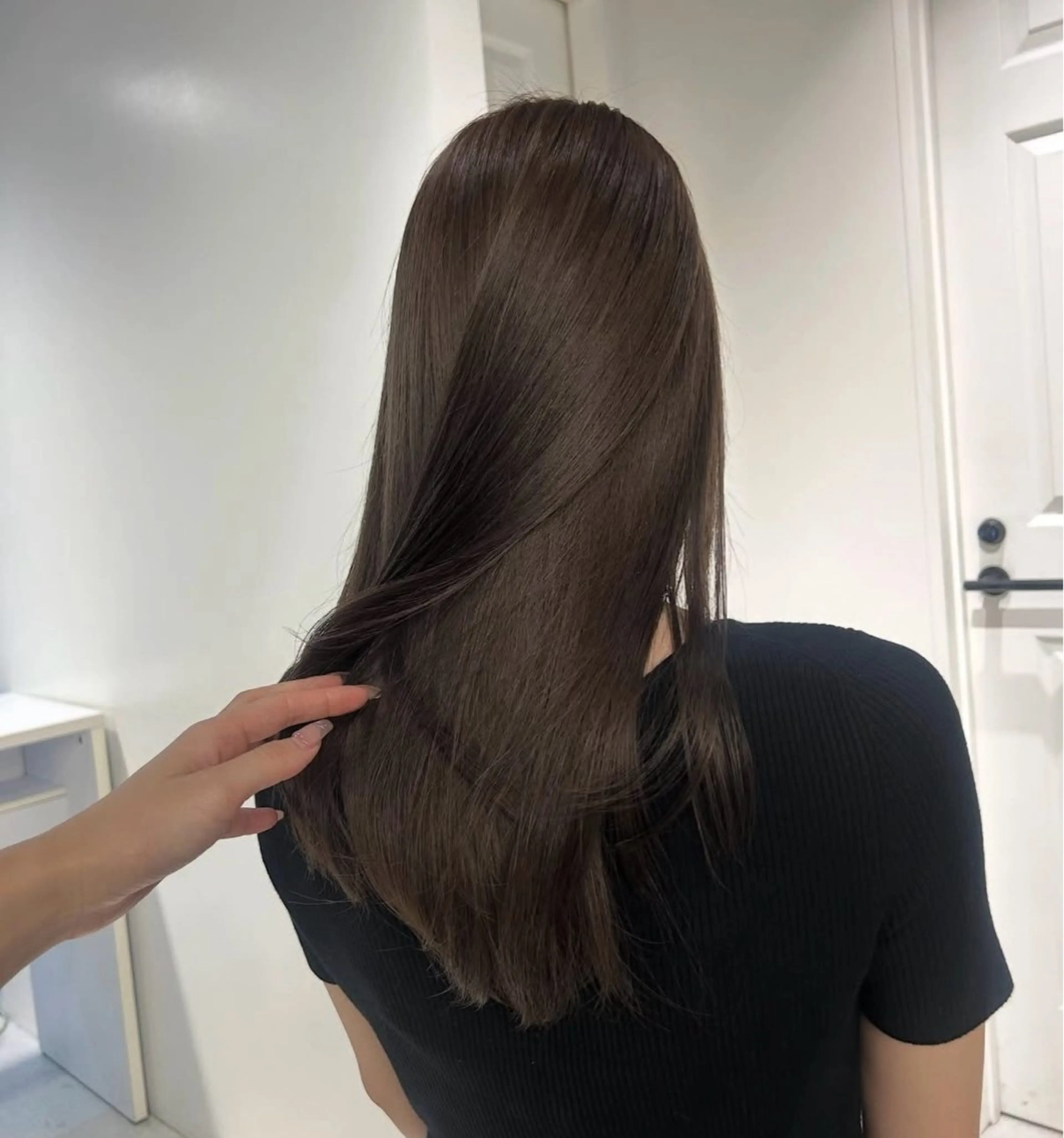 カラー ヘアカラー サナ🎀髪質改善 /似合わせカラーのヘアスタイル