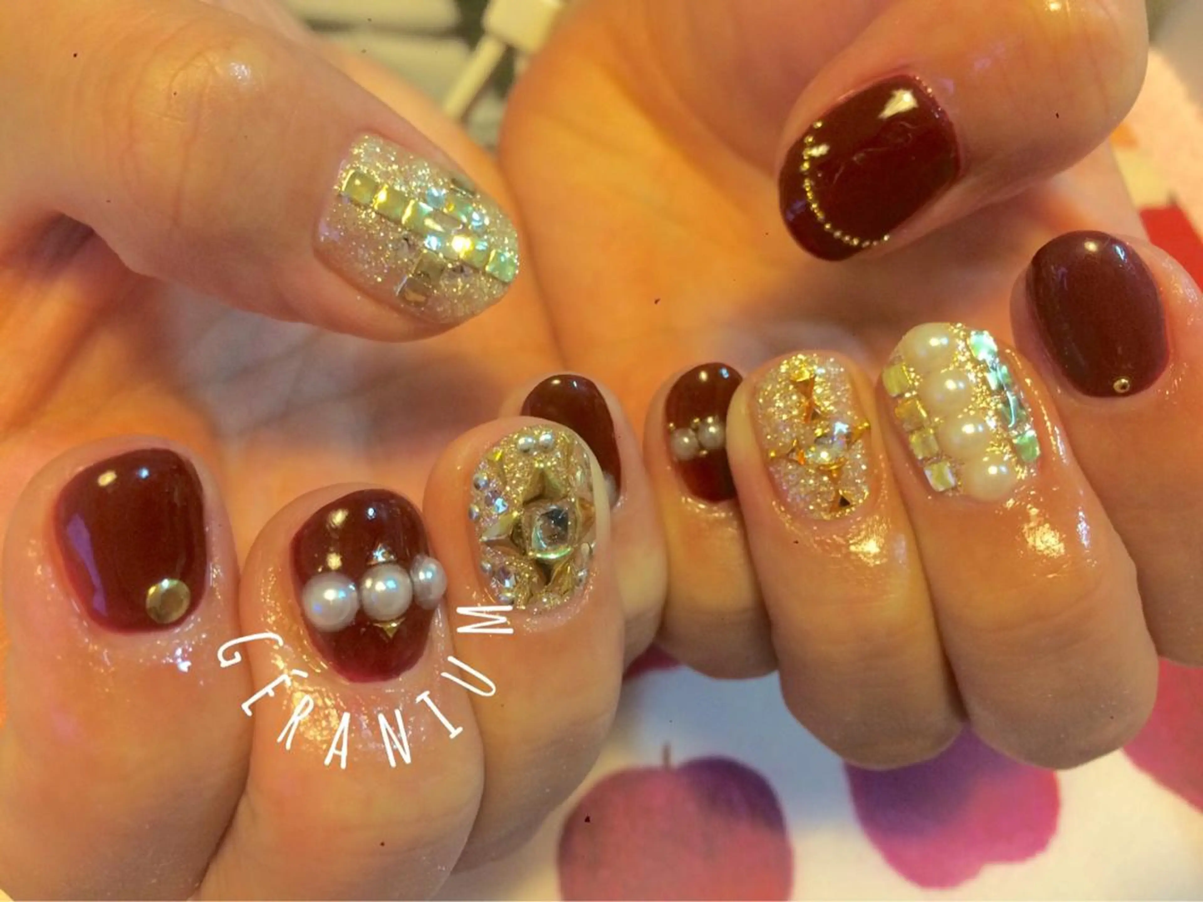 ネイル GéRanium Harukaのネイルデザイン