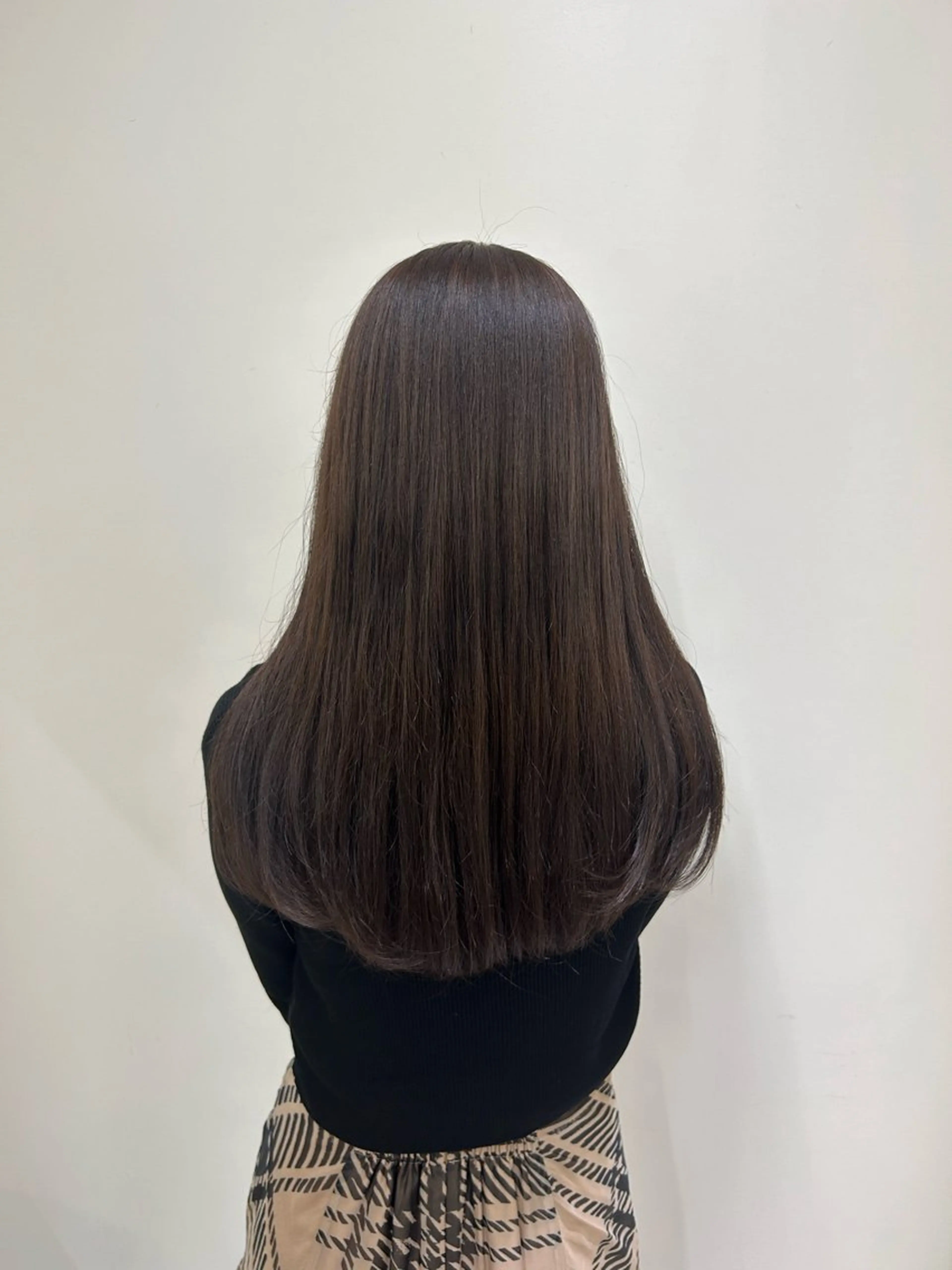 ロング 田中 樹奈のヘアスタイル