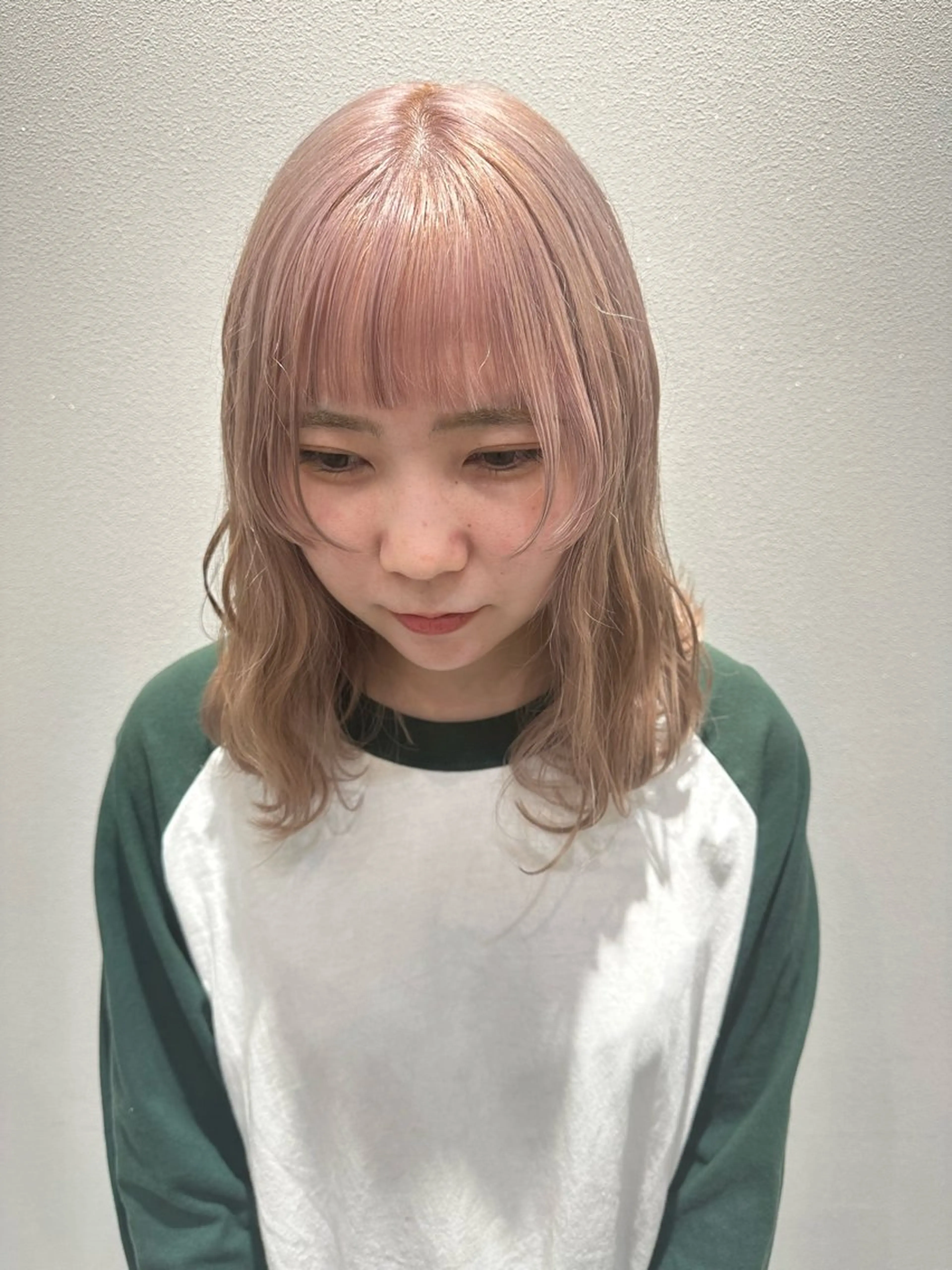 ミディアム カラー 艶カラー/エクステ/ MIRAI🪽のヘアスタイル