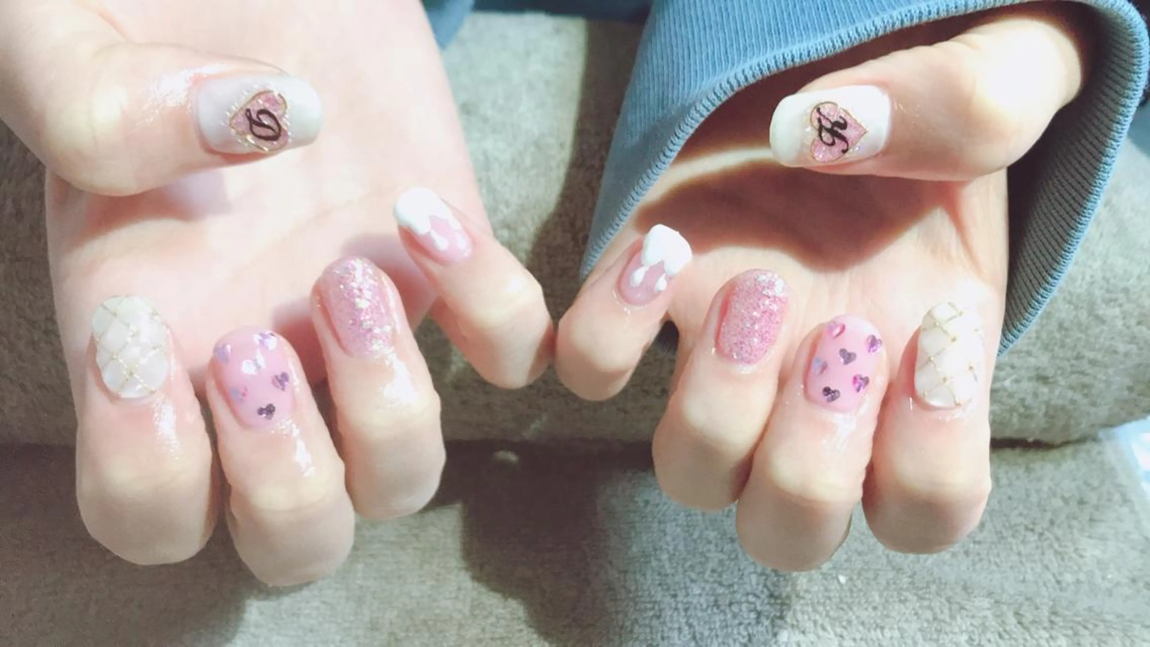 ネイル ガーリー Flam Nailのネイルデザイン