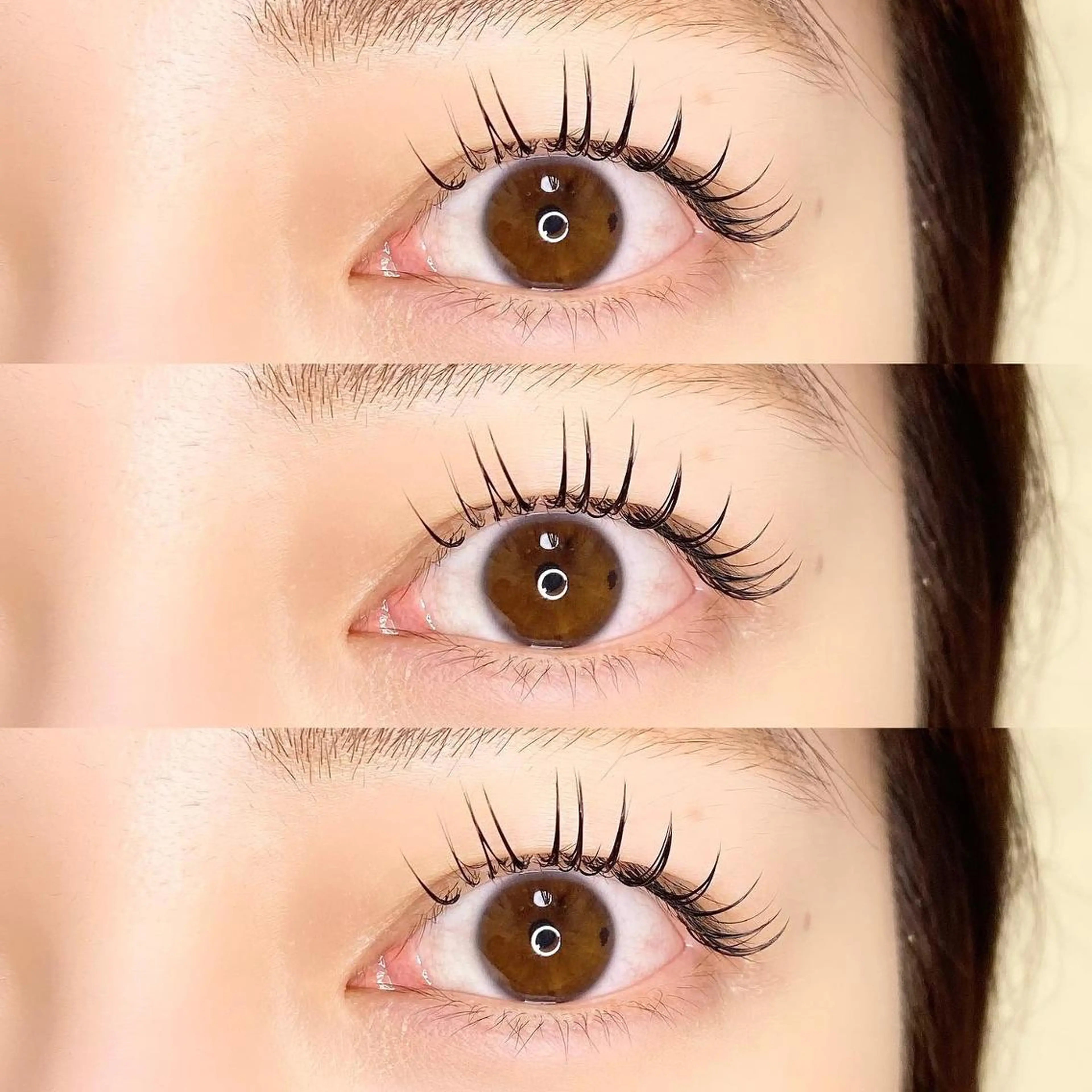 マツエク・マツパ 束感まつ毛 フラットラッシュ パリジェンヌラッシュリフト まつげパーマ ボリュームラッシュ KURUMI🦋 まつエクまつパ美眉のマツエク・マツパデザイン