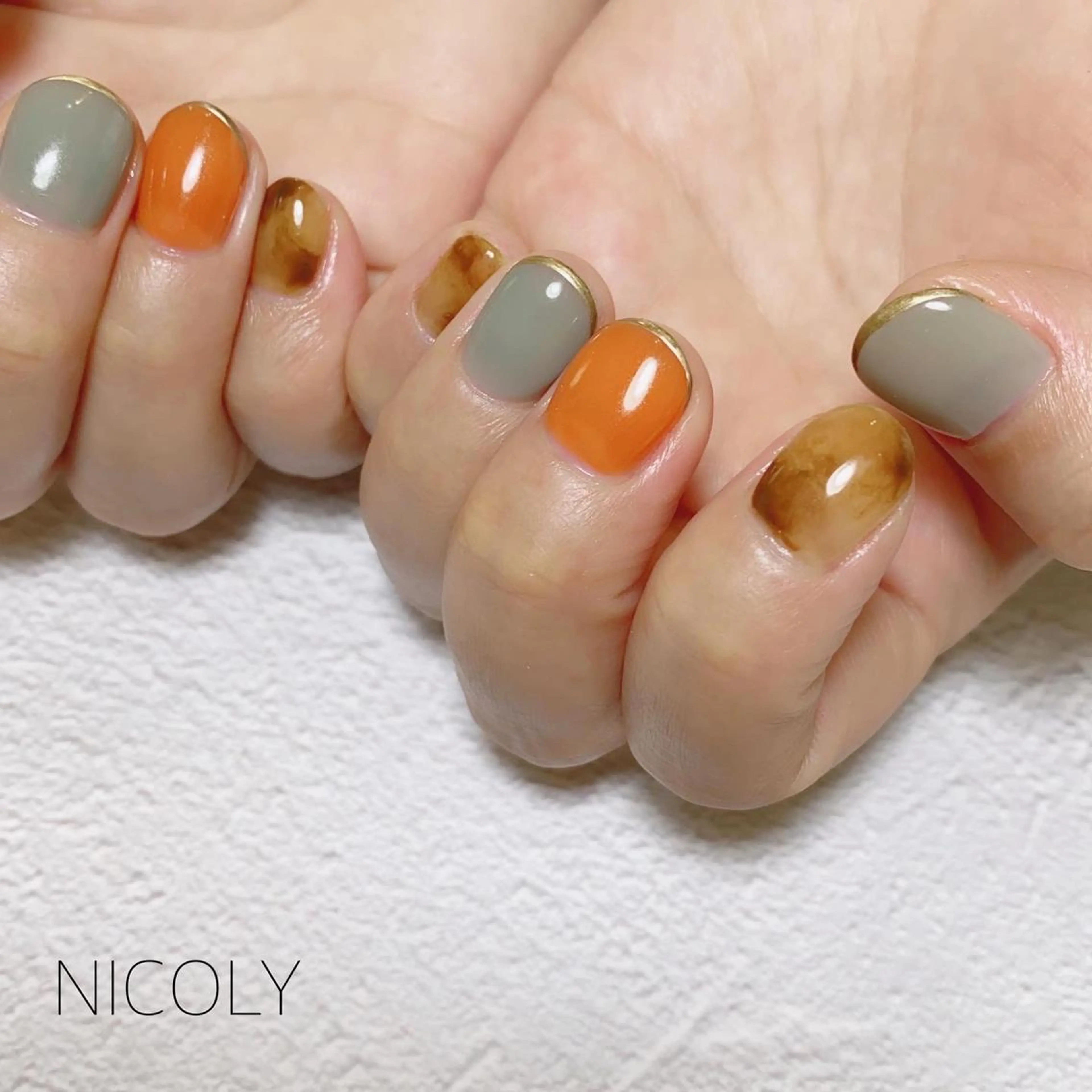 ネイル アートネイル ショートネイル nailist kobayashiのネイルデザイン