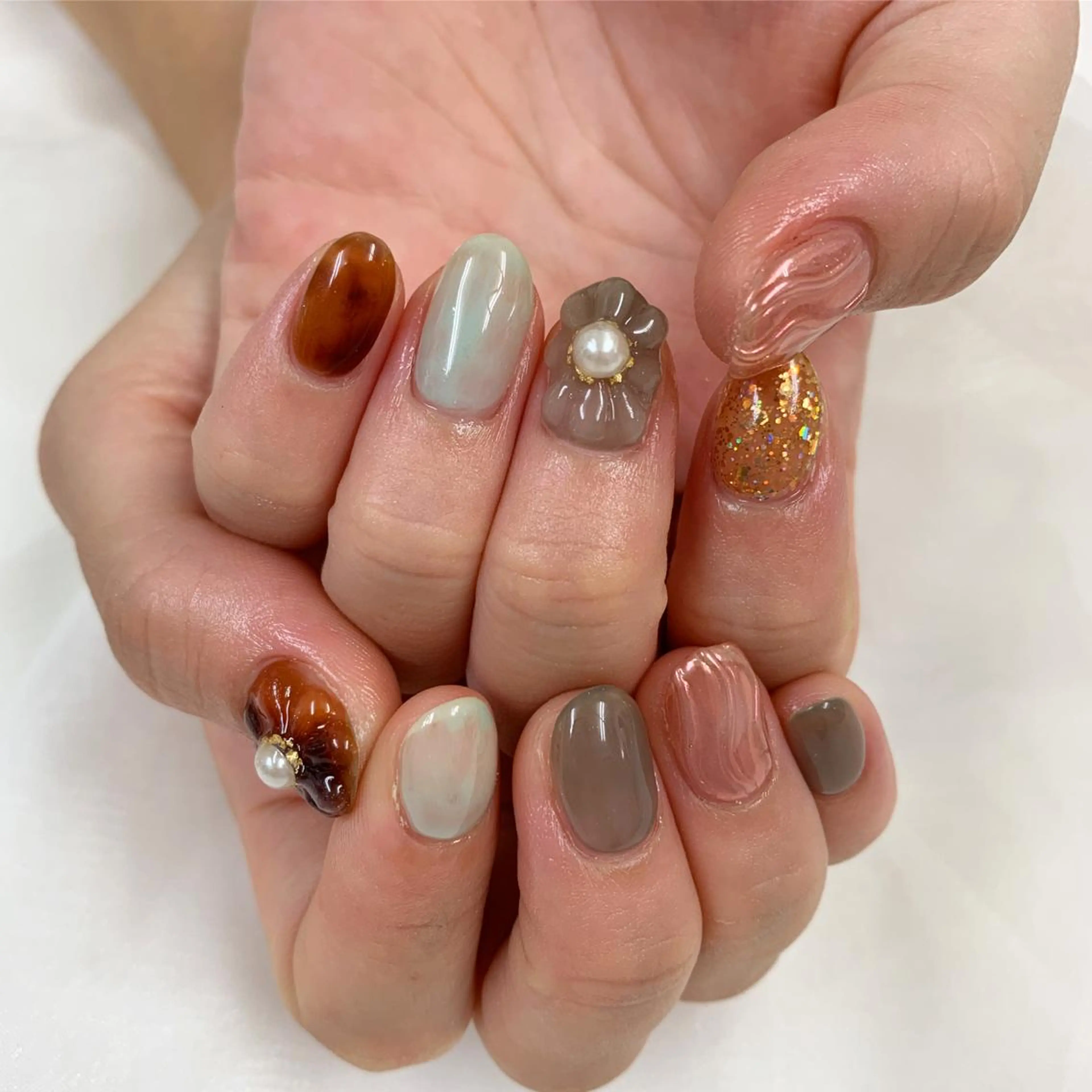 ネイル ハンドネイル うにゃねいる ✿ harunaのネイルデザイン