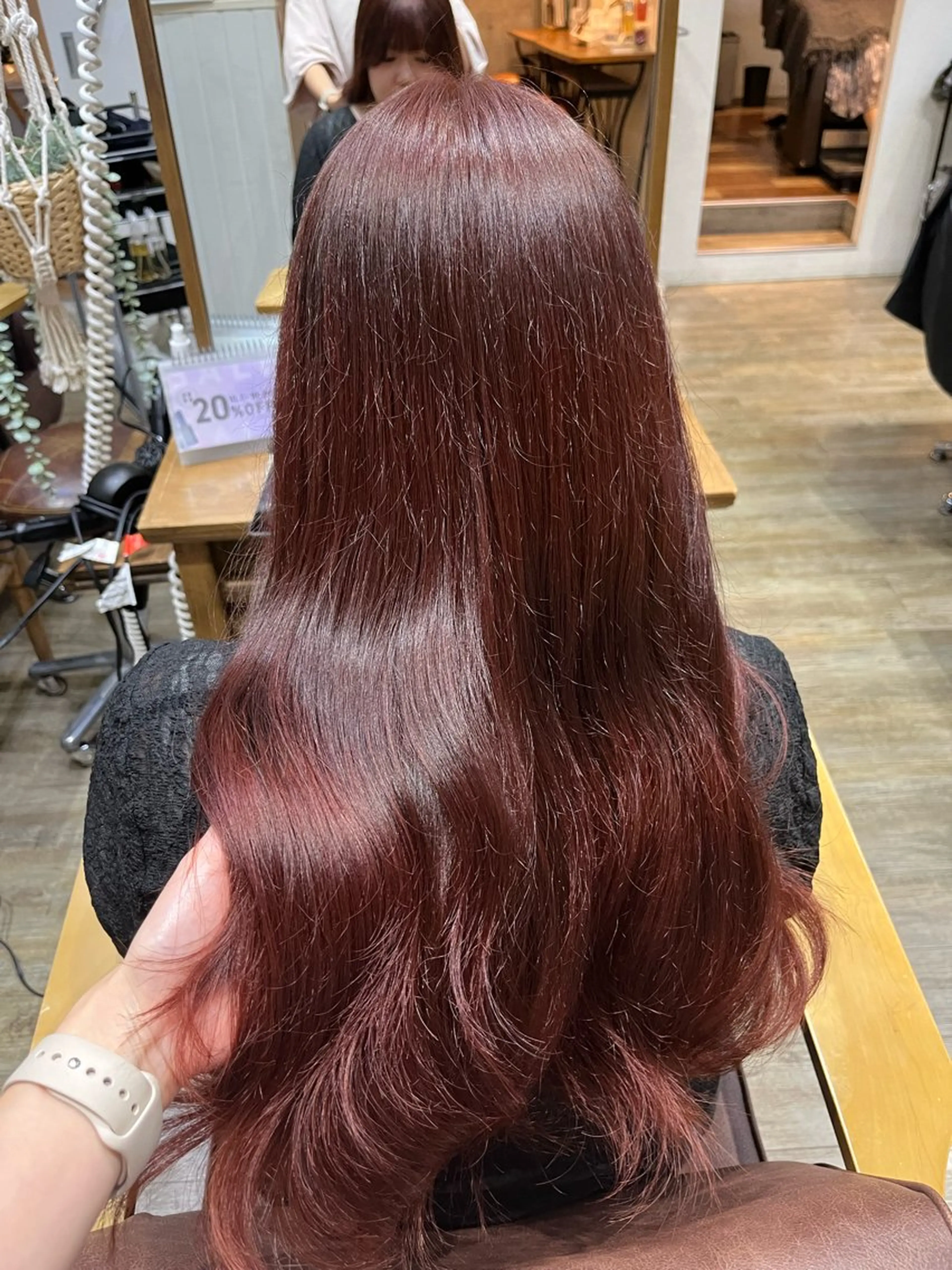 ロング カラー カット ヘアカラー トリートメント なつな/ 透明感カラーのヘアスタイル