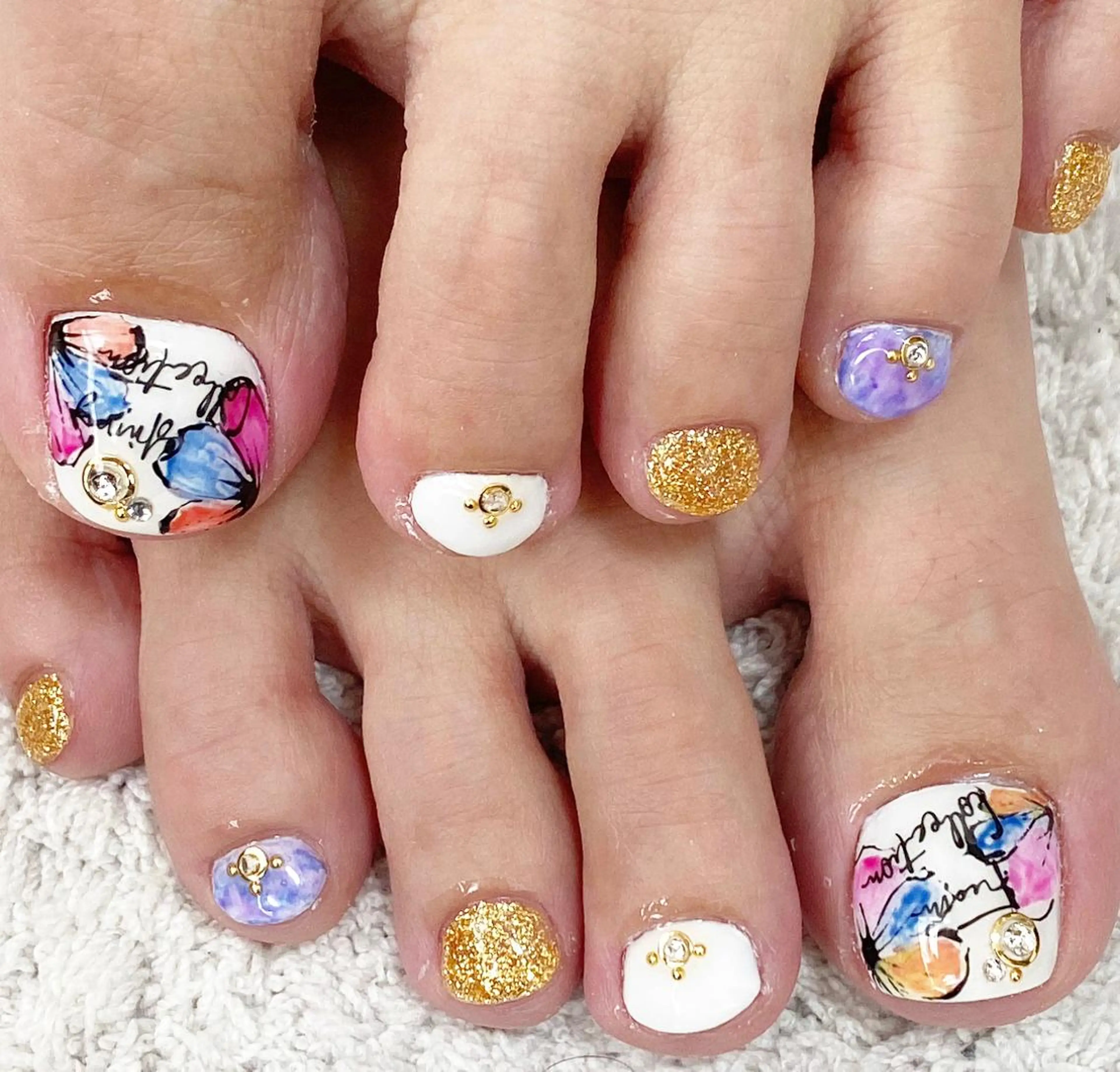 ネイル フットネイル Ｎail Ｓalon ertiのネイルデザイン