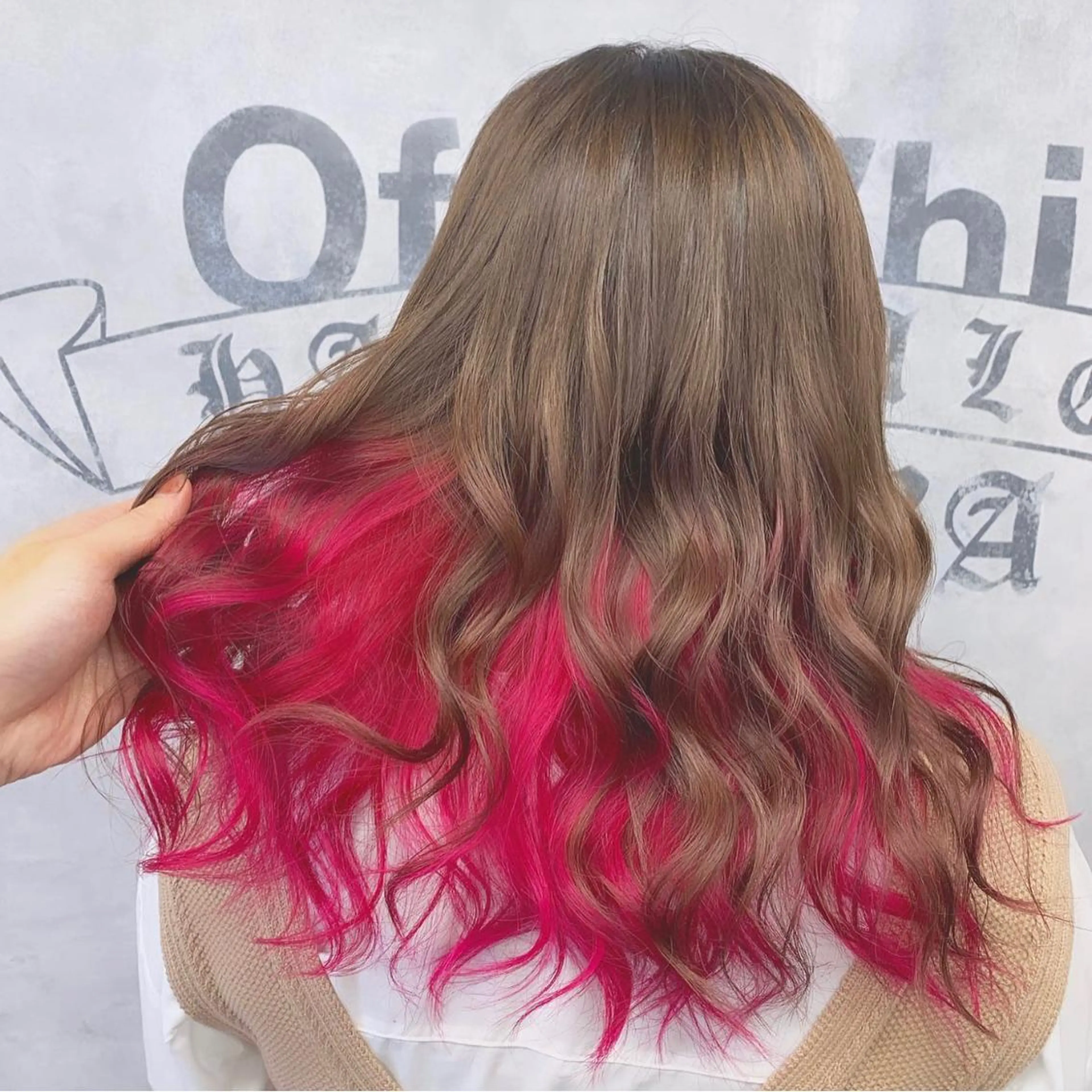 ミディアム カラー ダブルカラー ハイトーンカラー インナーカラー Cielroシェイロ所属・ブリーチ&エクステ 🥀ケアカラー特化のヘアスタイル