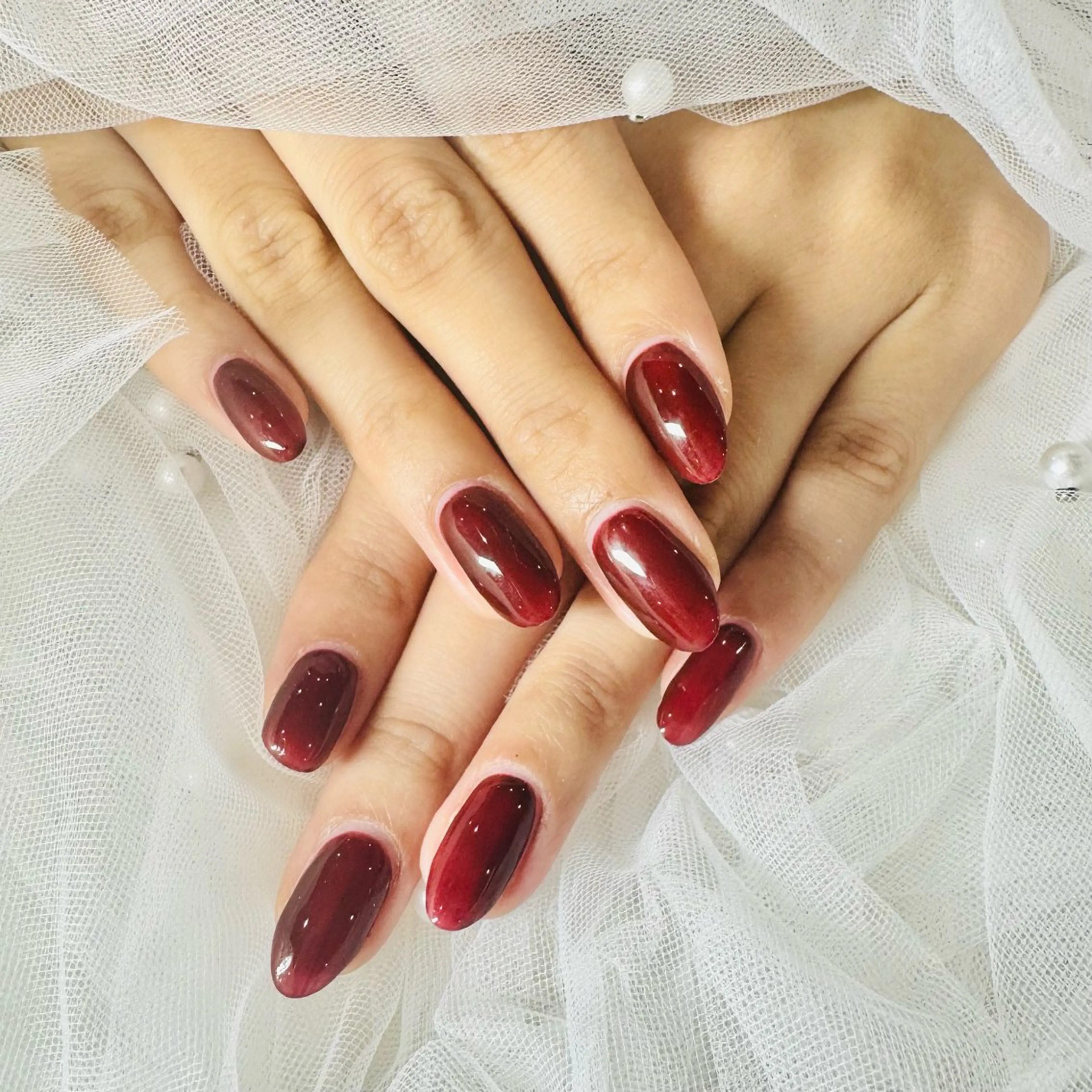 〈オフあり〉ワンカラーorラメグラデーション✨️《ミニモ限定︎💕︎大きいパーツ1つ無料》の写真