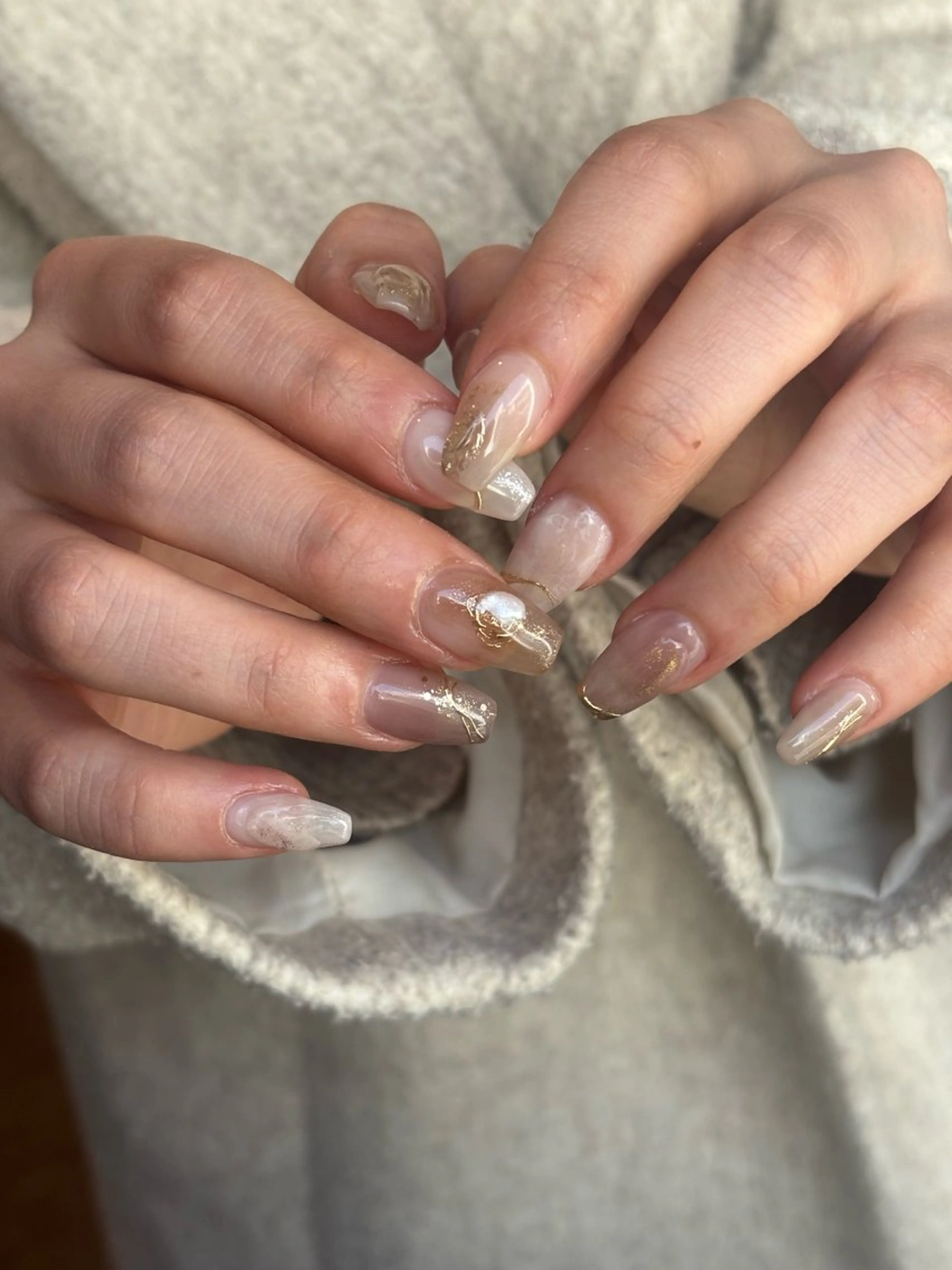 ネイル ハンドネイル scre as Etelのネイルデザイン