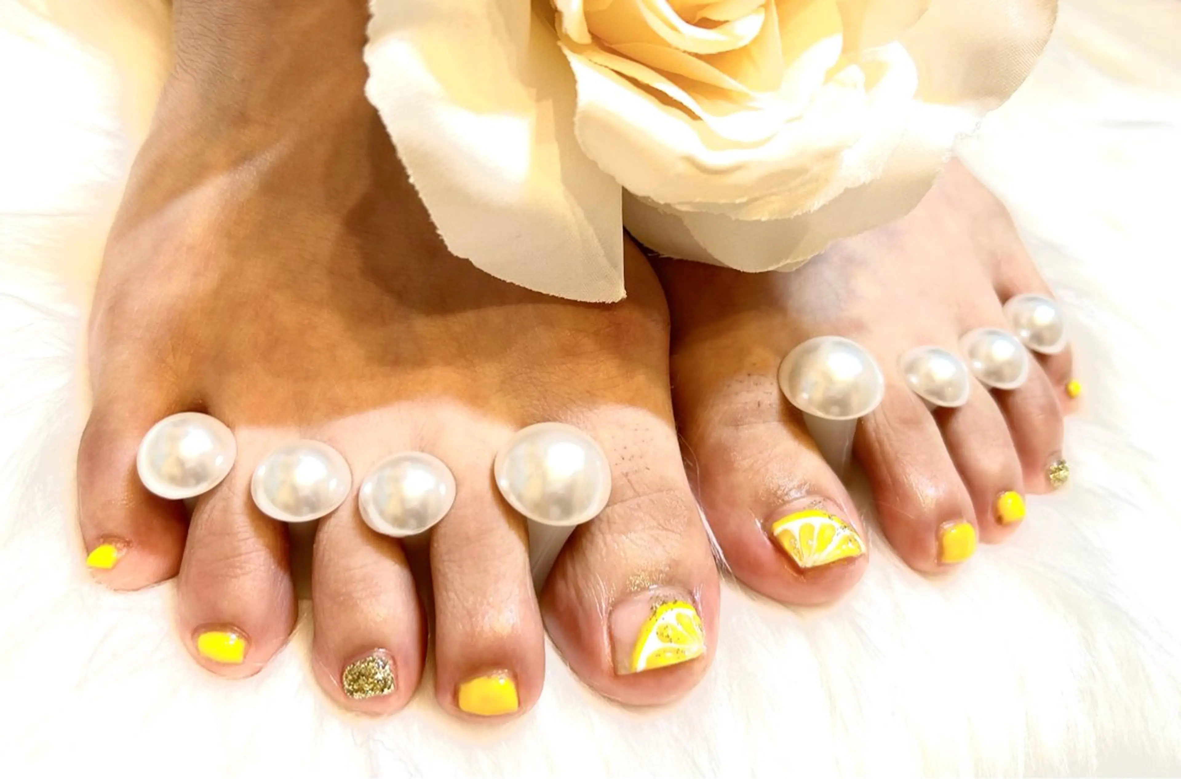 ネイル フットネイル 頑張る女性の味方✴︎ M.i　nail ♡のネイルデザイン