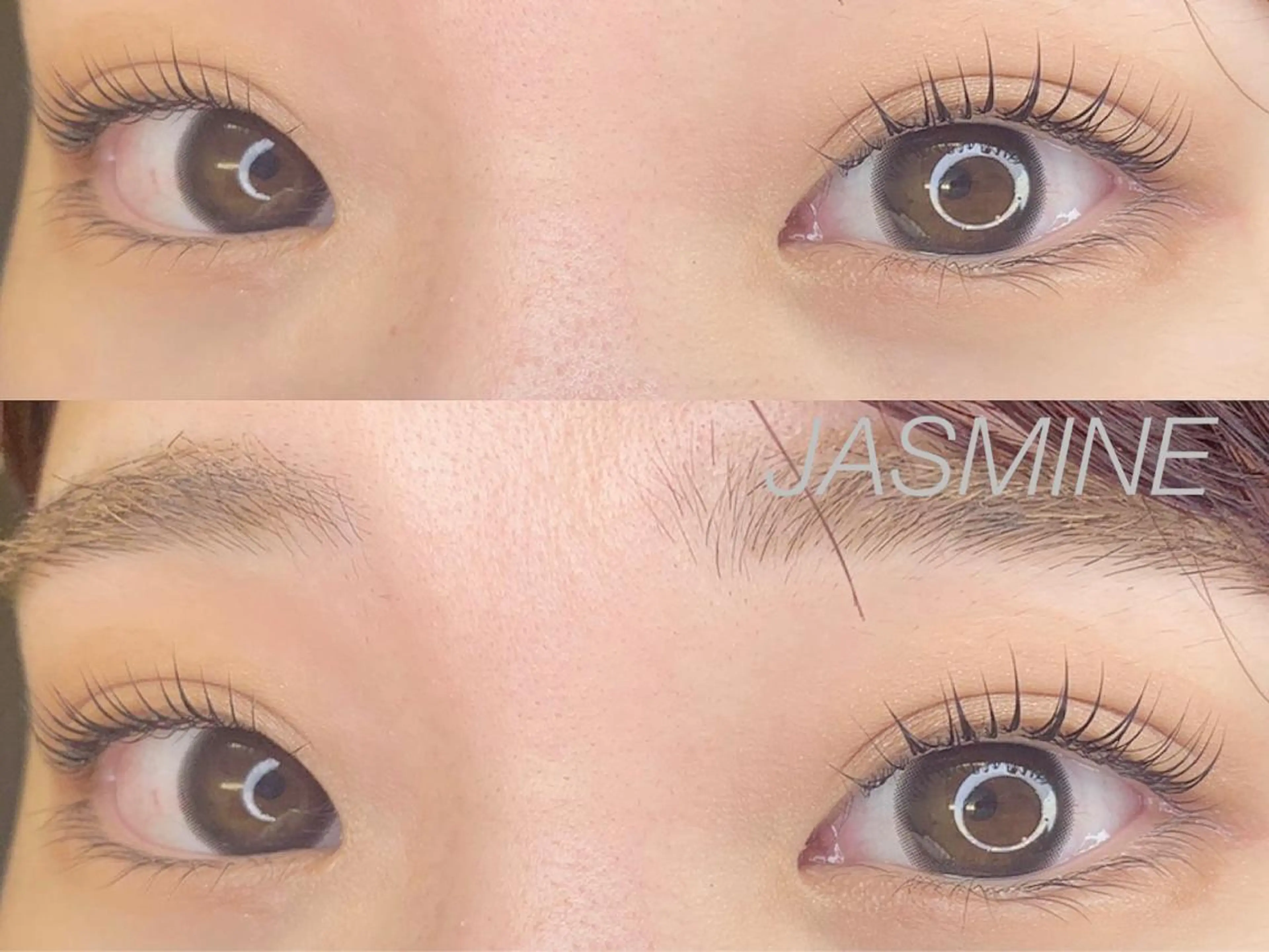 マツエク・マツパ パリジェンヌラッシュリフト JASMINE 小橋 愛のマツエク・マツパデザイン