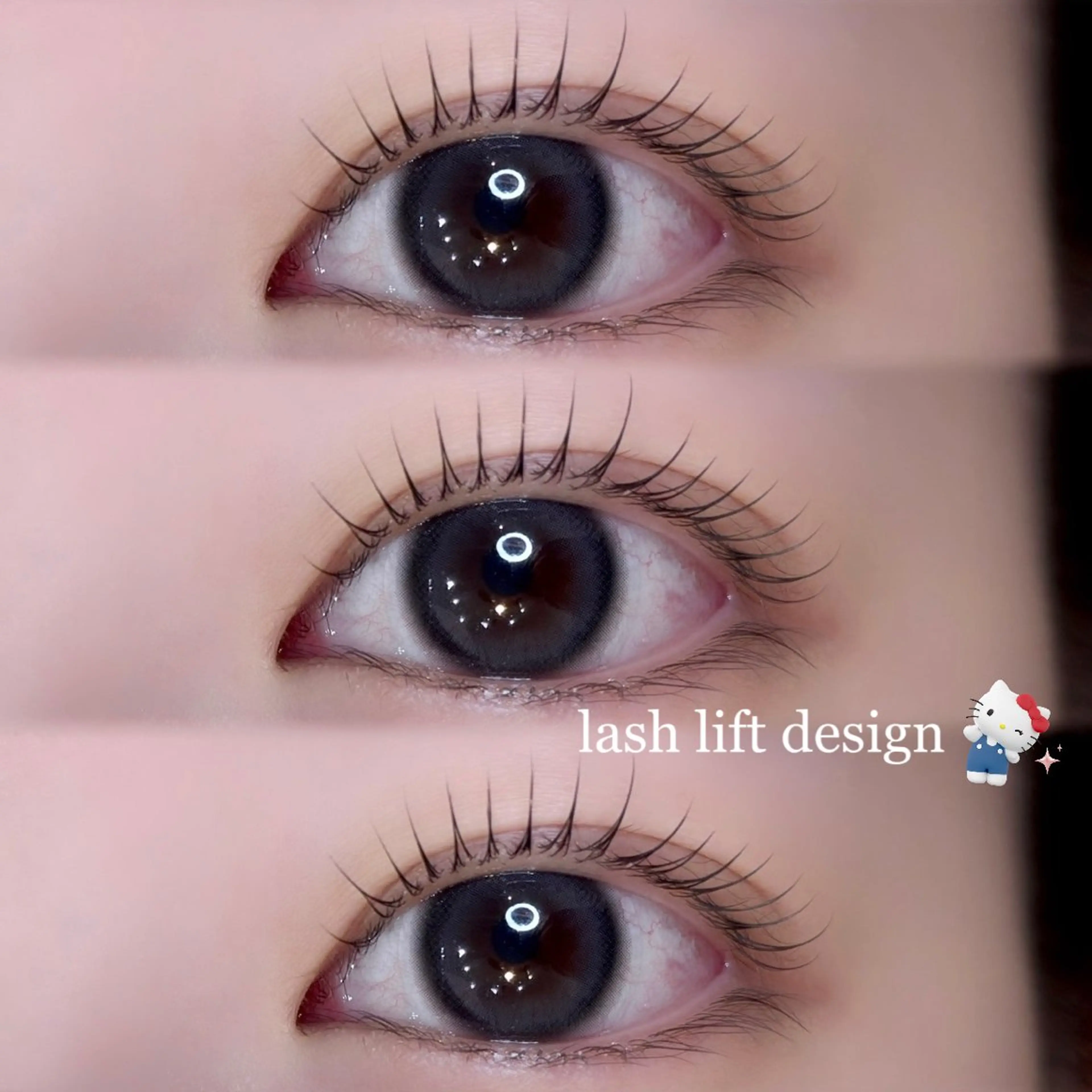 【 当日・平日限定 】♡似合わせラッシュリフト♡束感コーティング付💕⟡.· (＋3200円で下まつ毛パーマも◎ )の写真