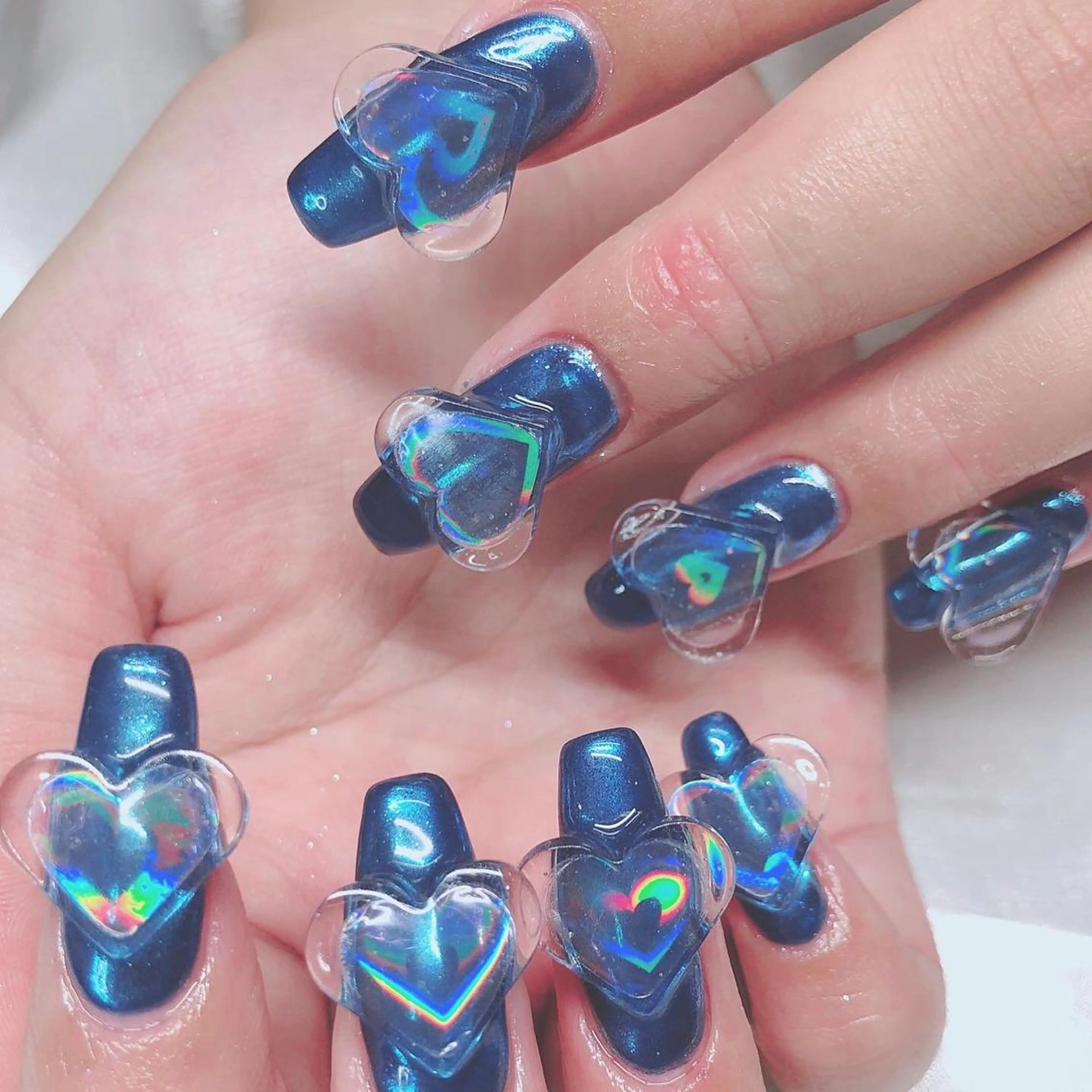 ネイル 持ち込み ハンドネイル フットネイル mi chiのネイルデザイン