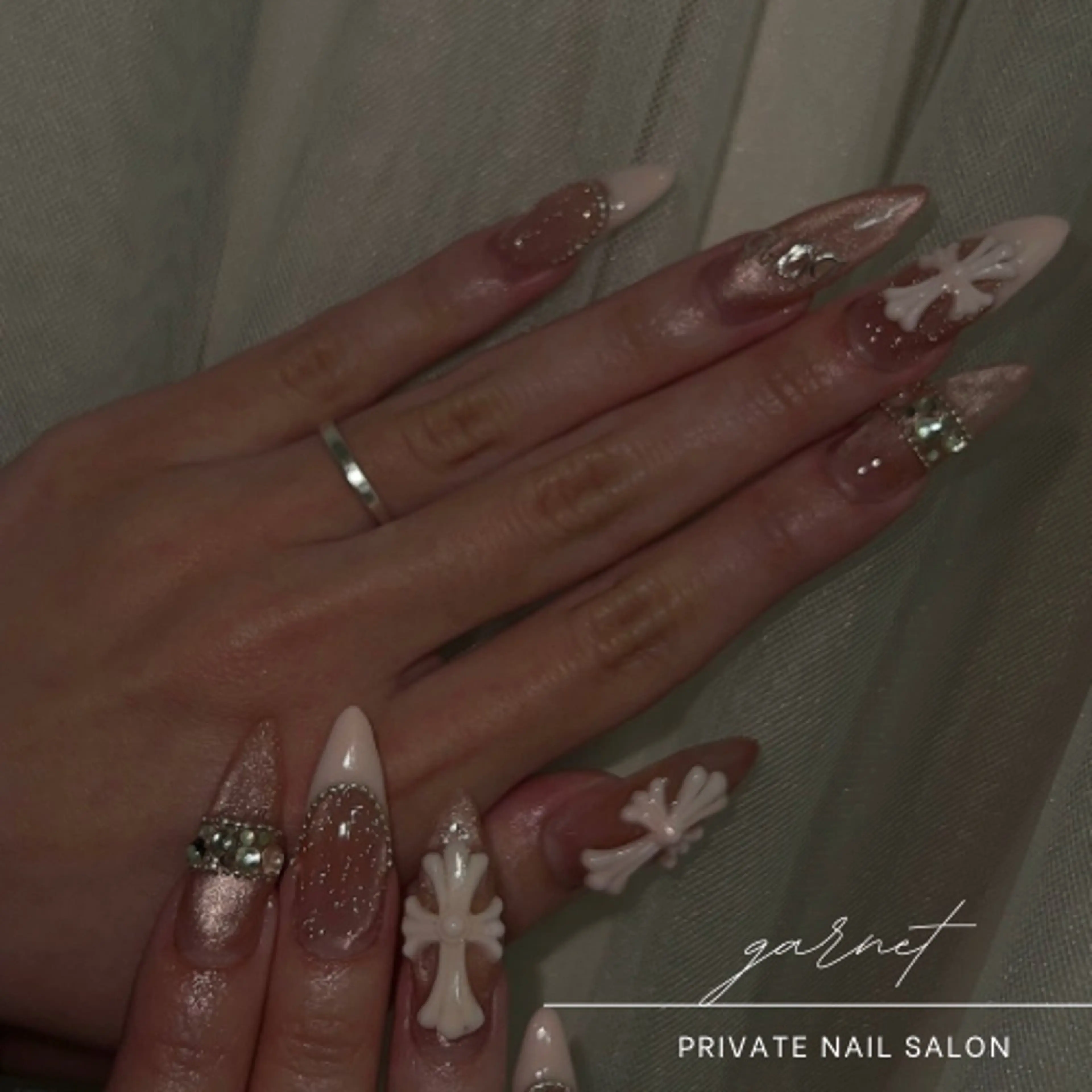 ネイル ハンドネイル Garnet nailのネイルデザイン