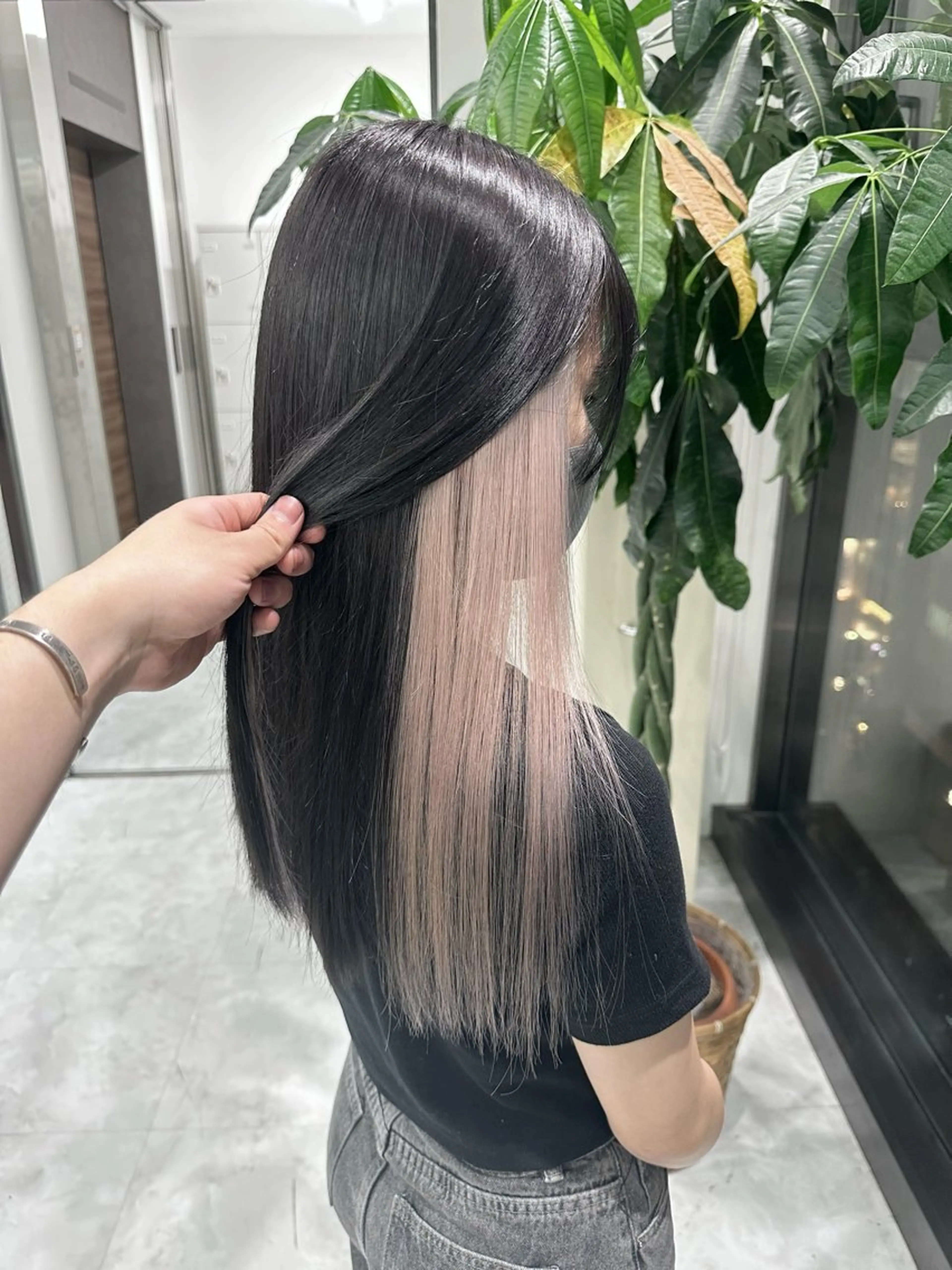 ロング カラー ヘアアレンジ メンズ ヘアカラー トリートメント ヘッドスパ ヘアセット 🌈トレンドヘア 🌈WATARU🌈のヘアスタイル