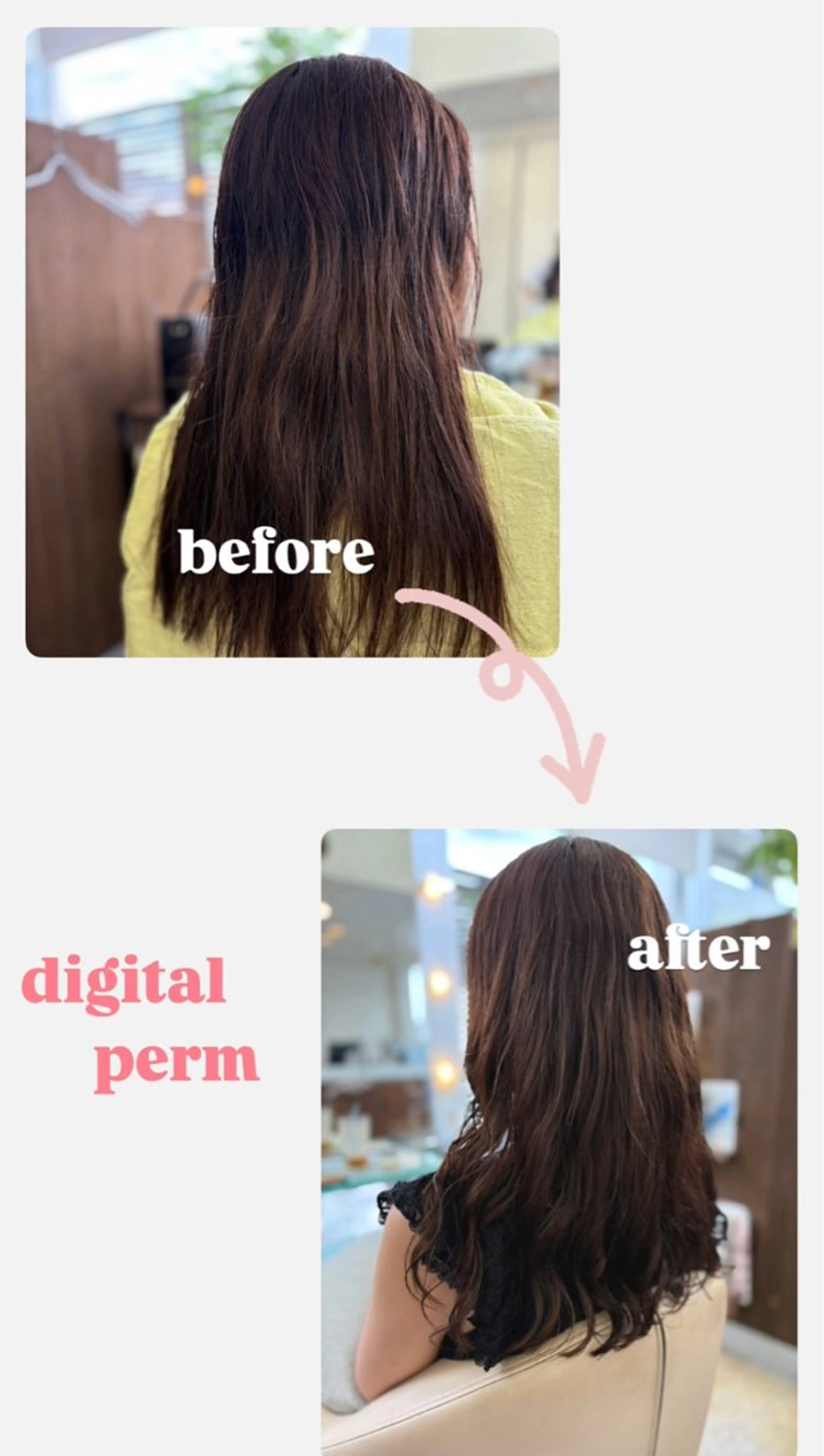 ロング カット パーマ トリートメント FIRST所属・⭐︎ SAYAKAのヘアスタイル