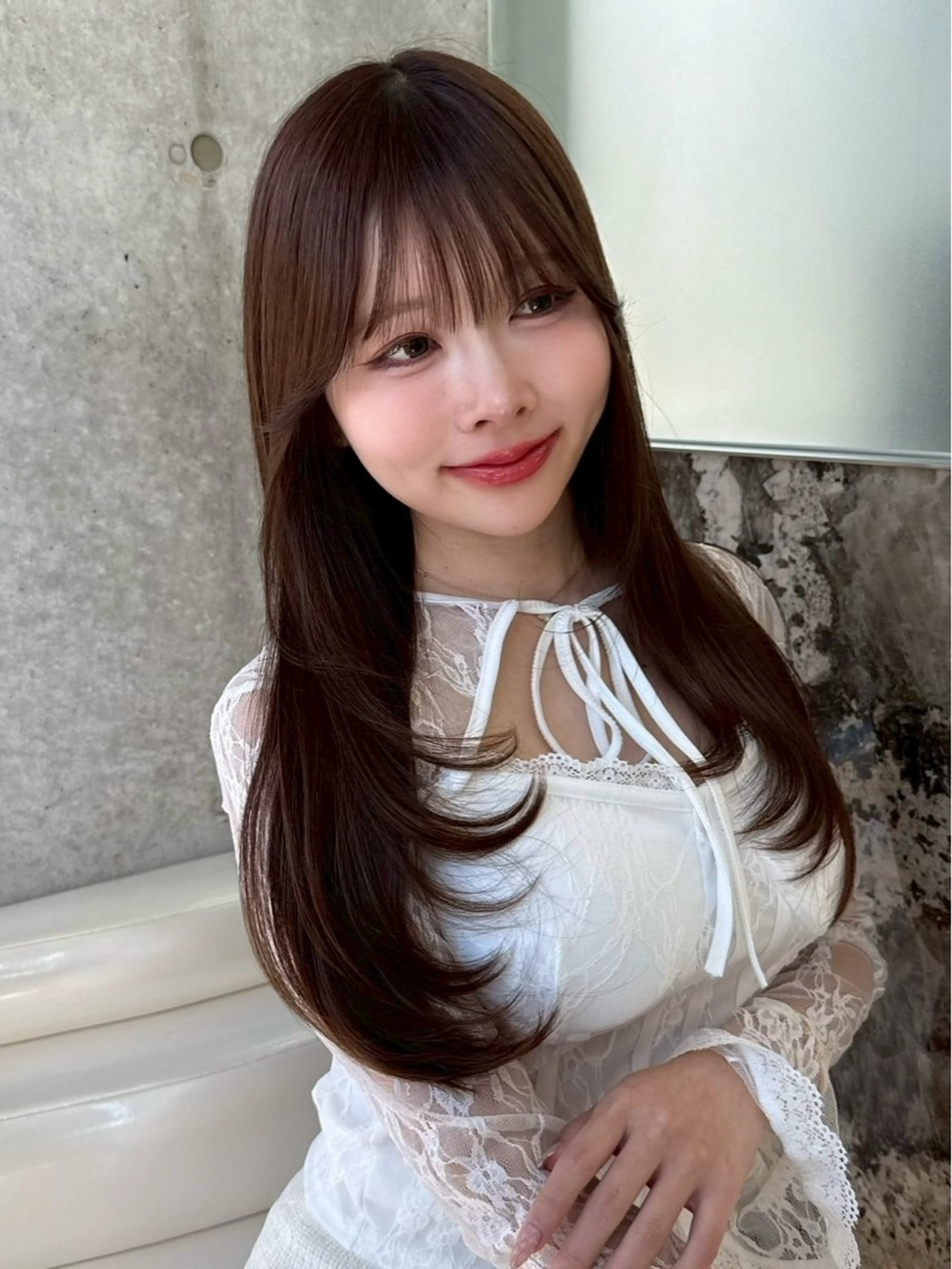 ロング カット トリートメント ヘアセット 大宮｜髪質改善×韓国 レイヤー💎しょうまのヘアスタイル