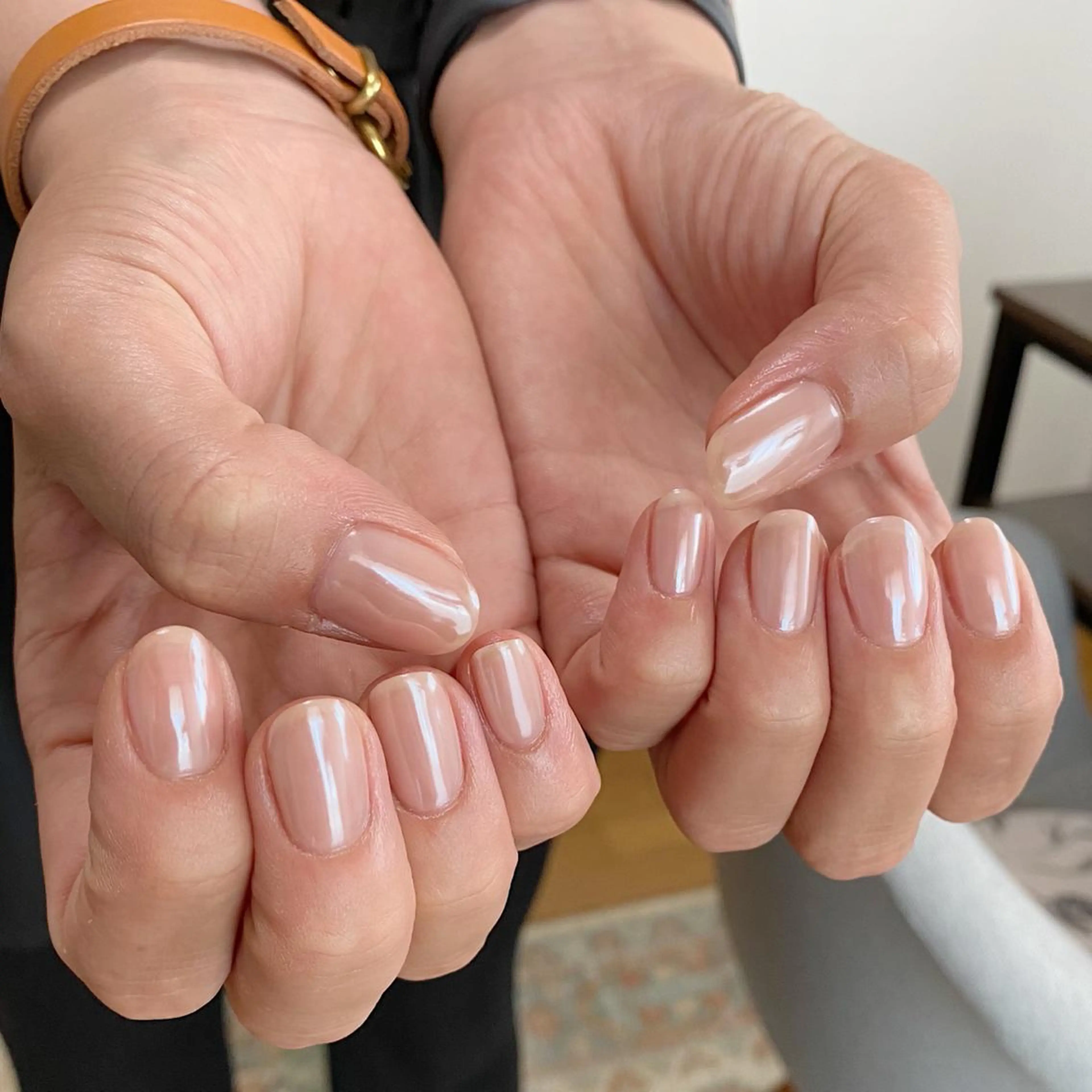 ネイル ミラーネイル ワンカラーネイル lcoco nailのネイルデザイン