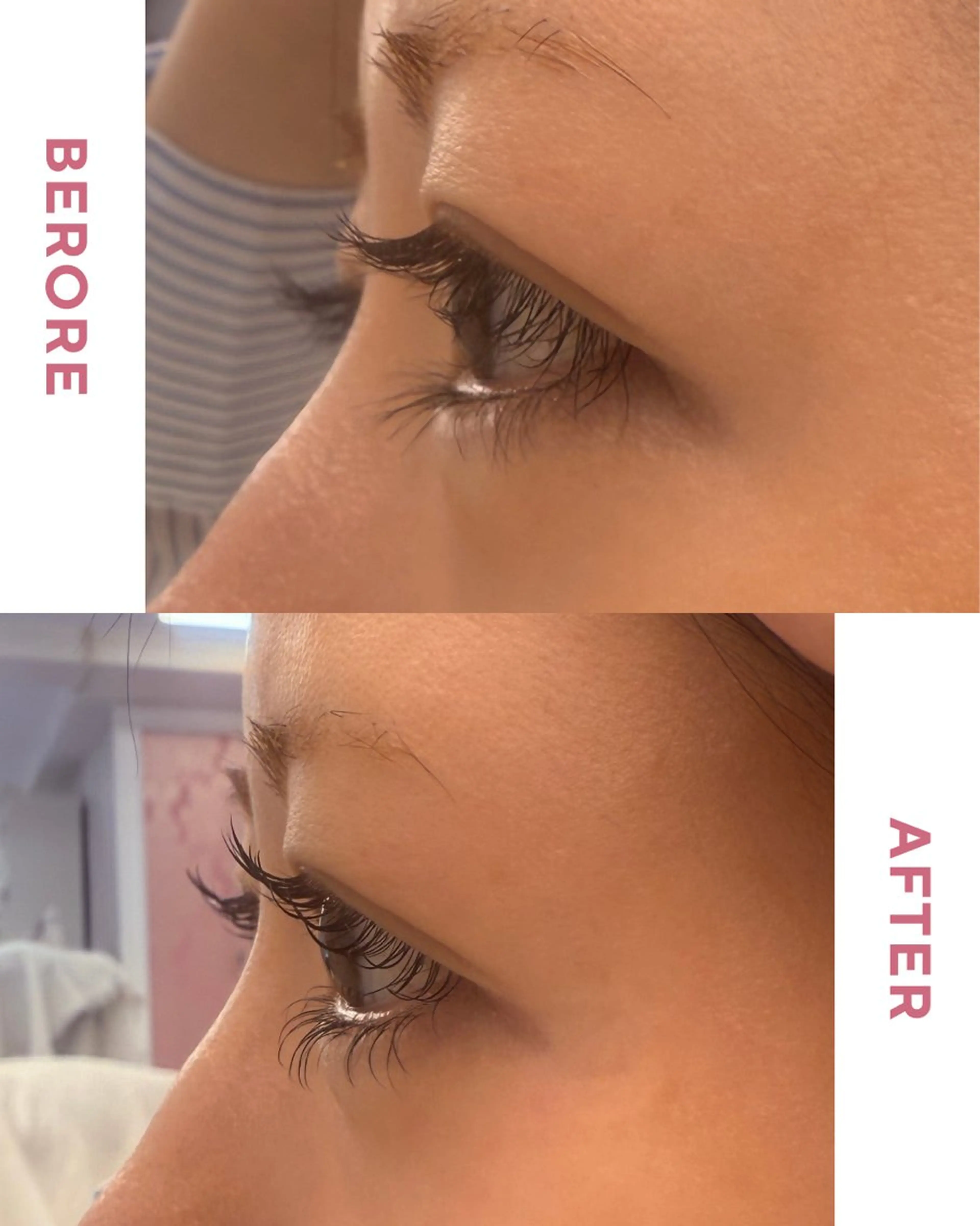 マツエク・マツパ キュート パリジェンヌラッシュリフト 下まつげエクステ 多田 智子のマツエク・マツパデザイン