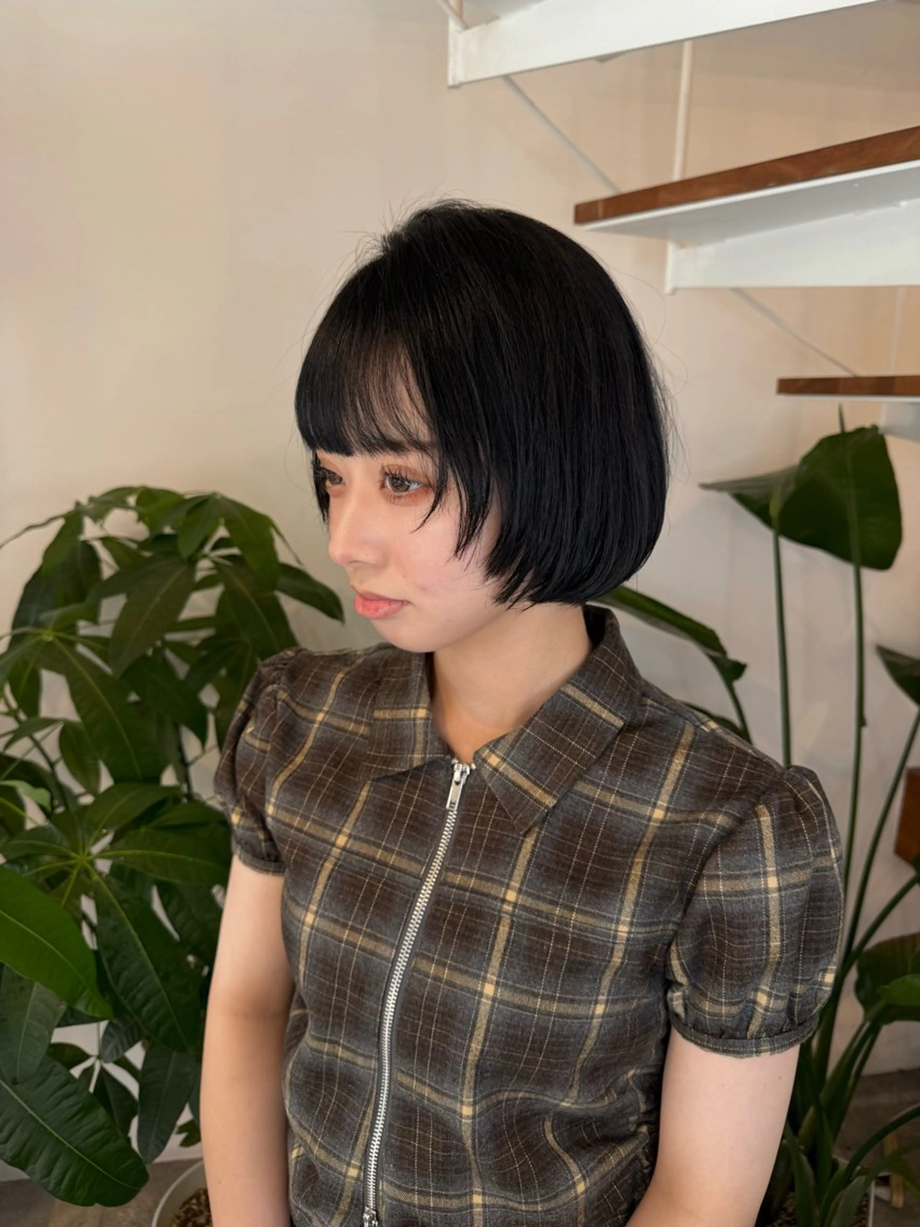 レイヤーボブカット◎施術後スタイル撮影させて頂ける方の写真