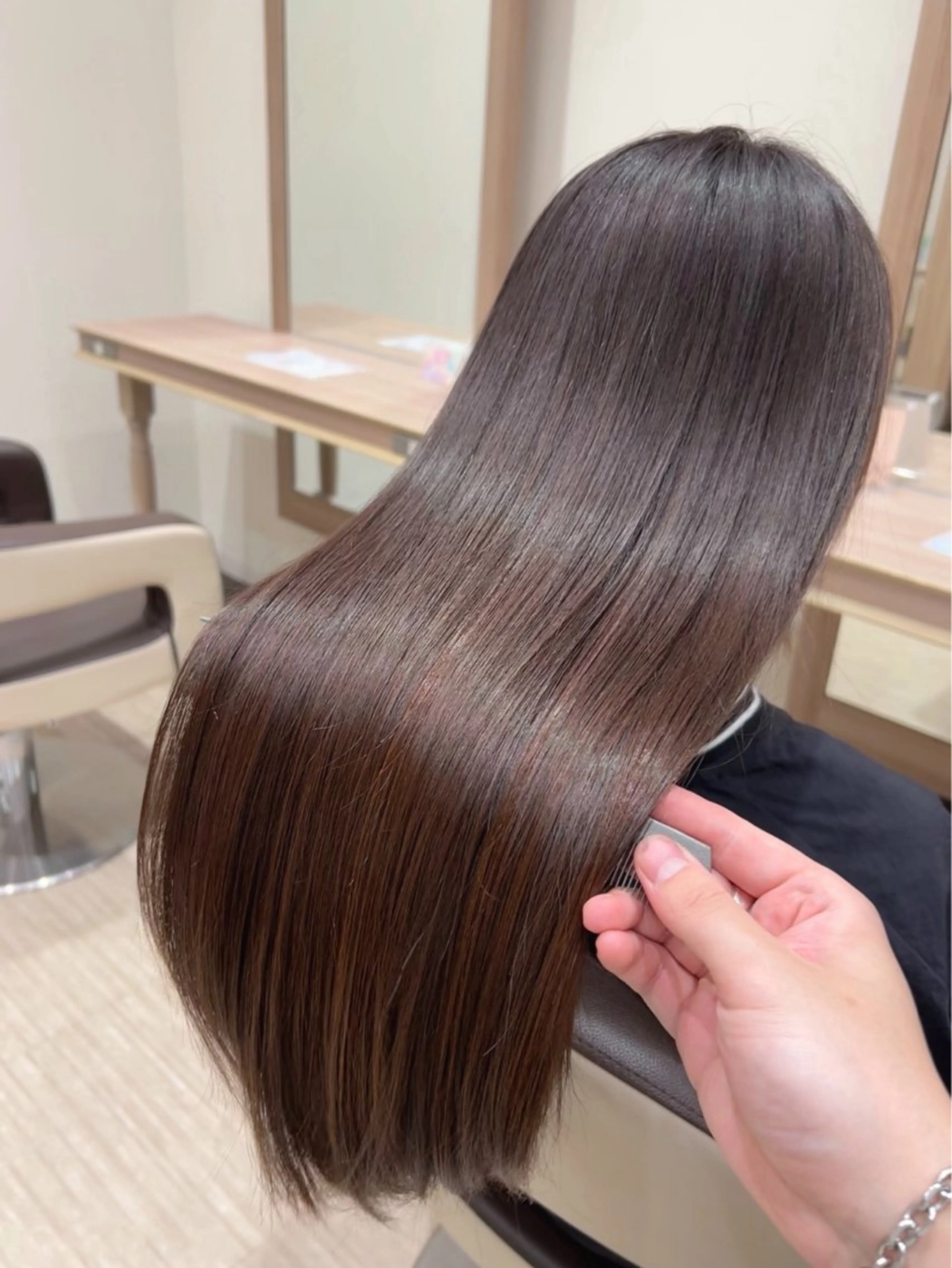 ロング カット ヘアカラー トリートメント 🌹髪質改善縮毛特化 小山正悟🌹のヘアスタイル