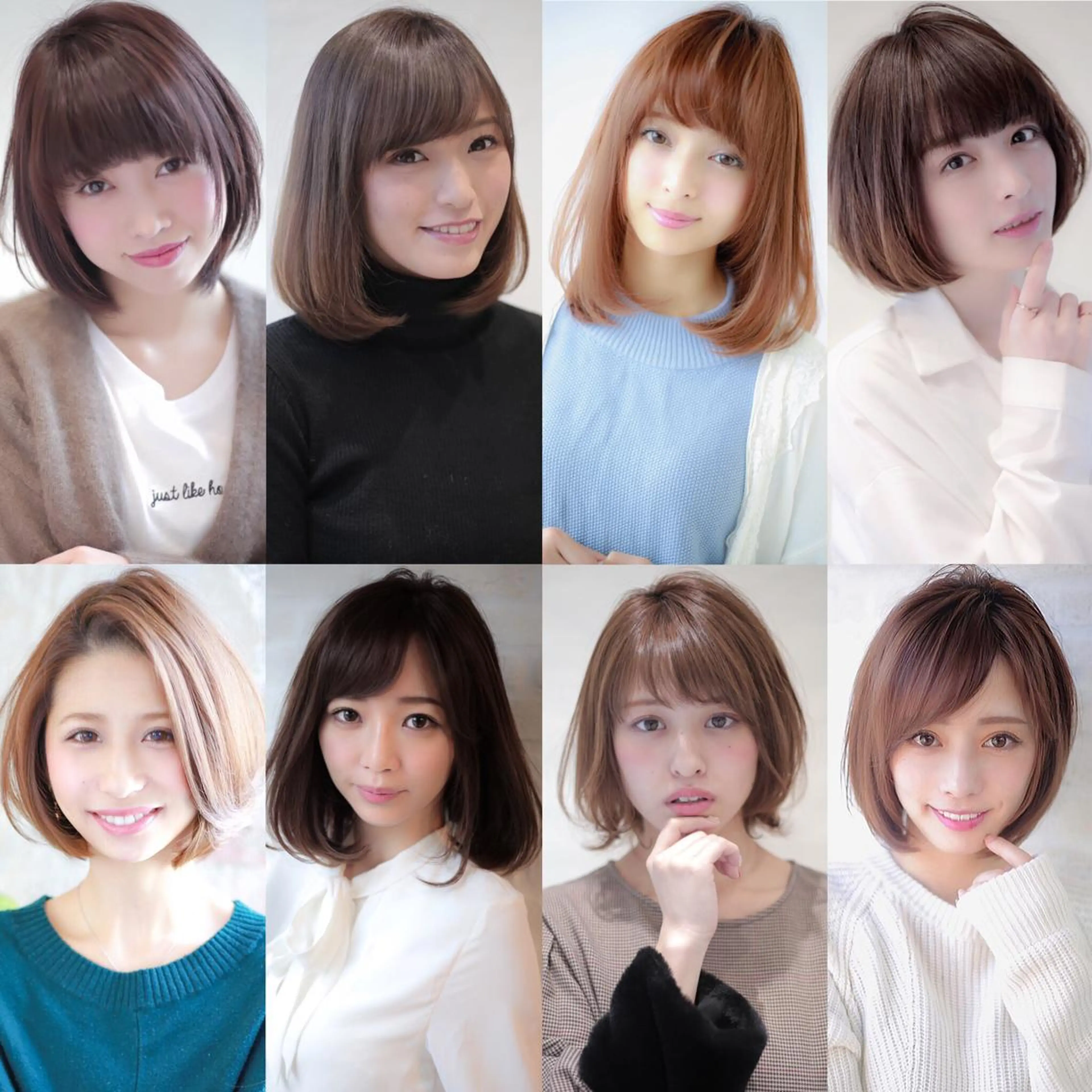ミディアム Soleria 田中慎一のヘアスタイル