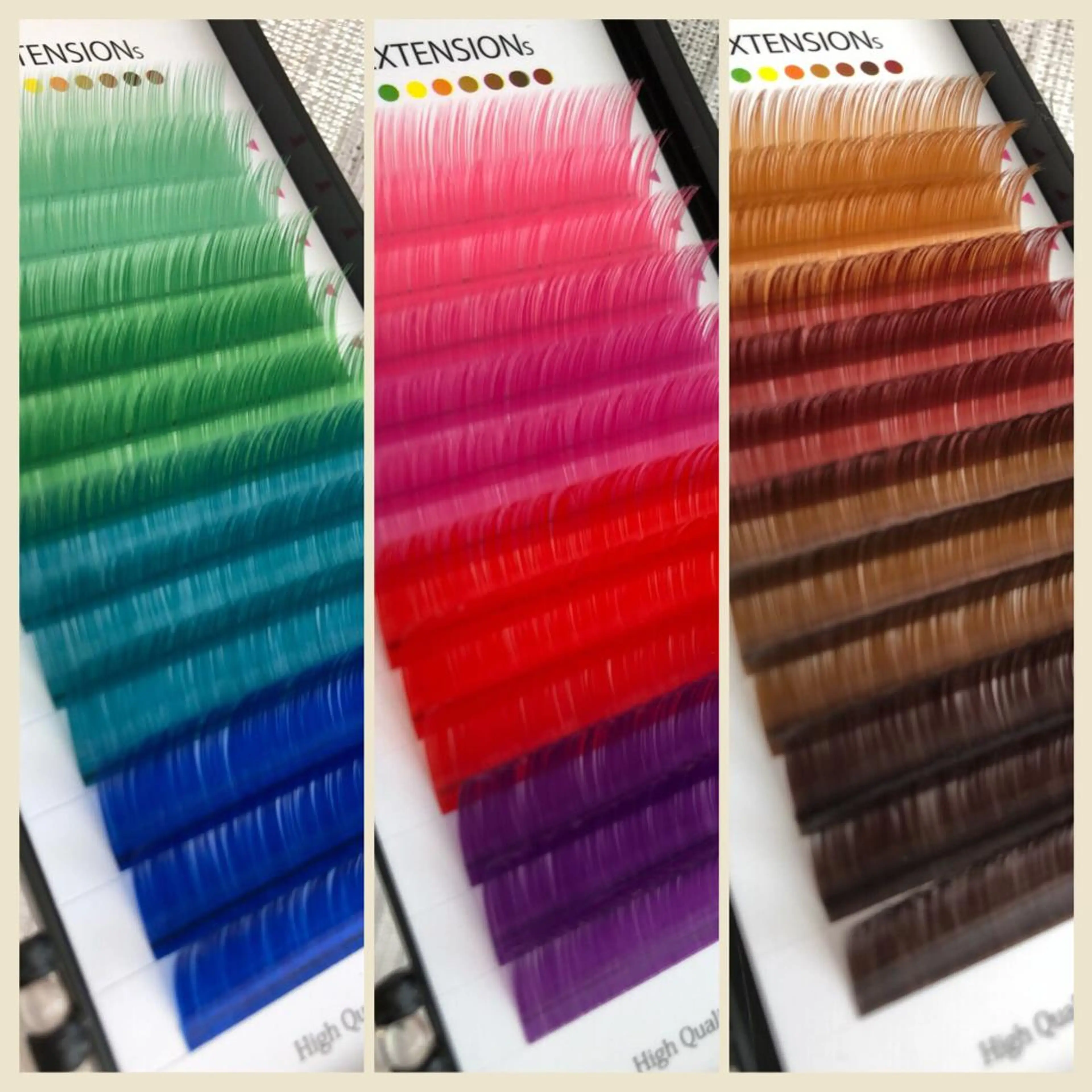 マツエク・マツパ ボリュームラッシュ Hug me eyelashのマツエク・マツパデザイン