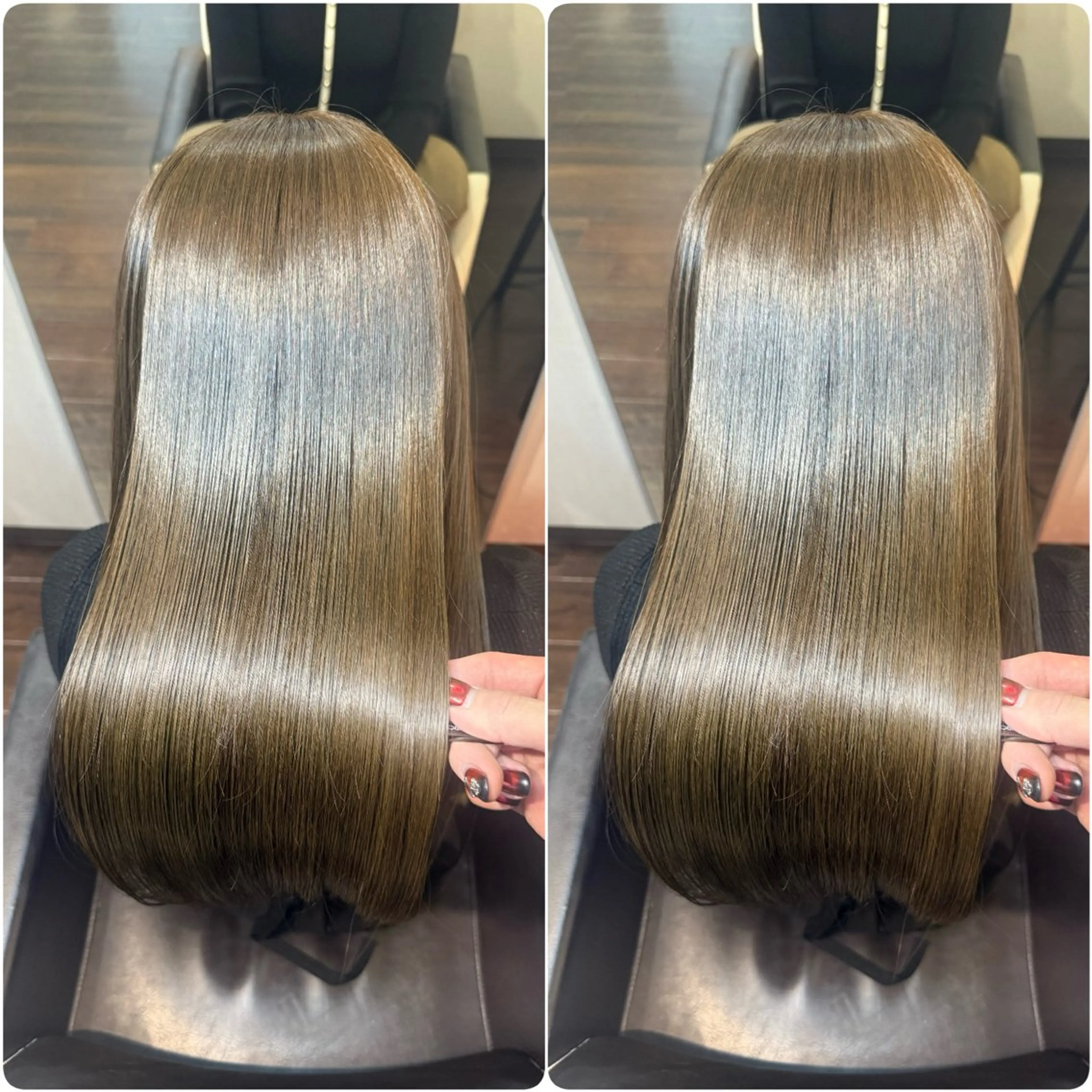 ロング カラー カット ヘアカラー トリートメント ヘッドスパ youres hair 髪質改善トリートメント&ヘッドスパ 新宿EAST所属・🌹ULTOWA🌹 髪質改善/縮毛/店長のヘアスタイル